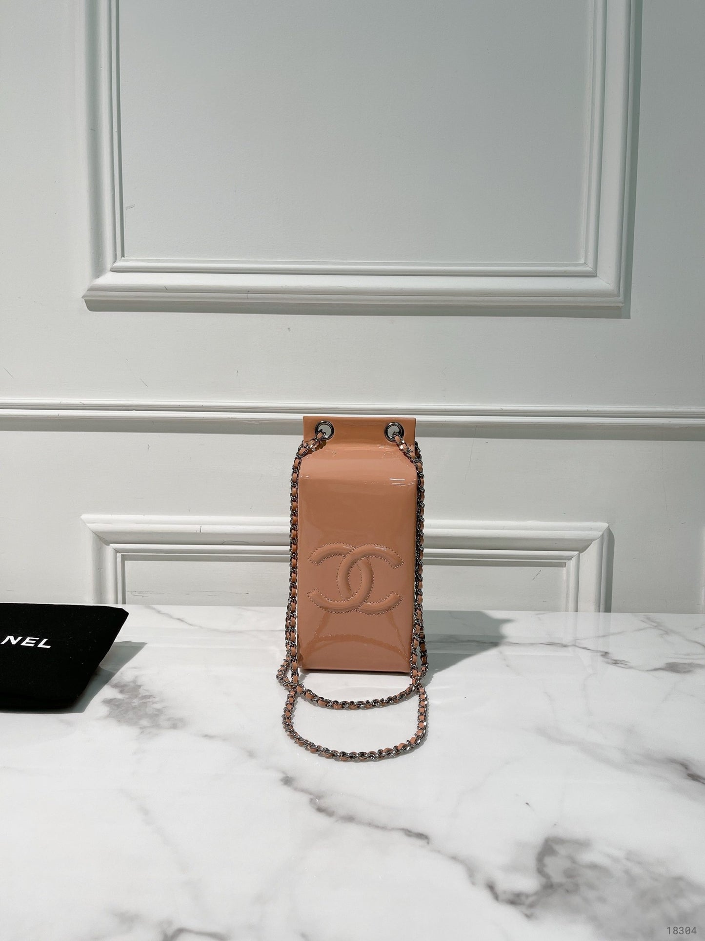 CHANEL MILK CARTON BAG, Pink