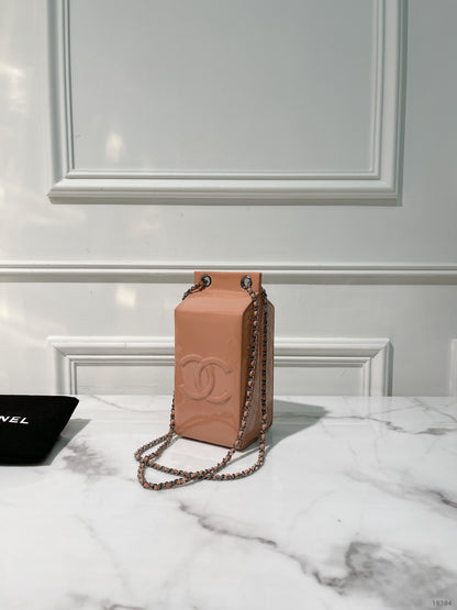 CHANEL MILK CARTON BAG, Pink