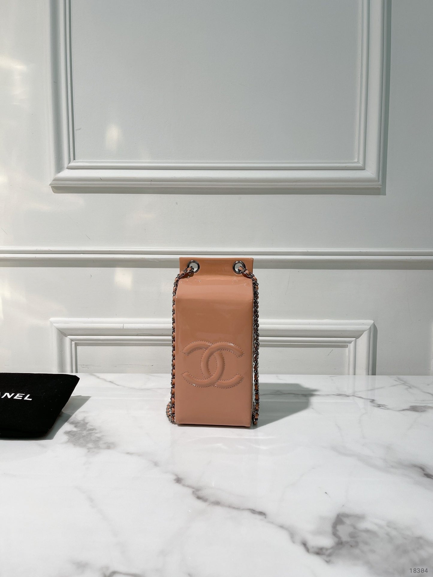 CHANEL MILK CARTON BAG, Pink