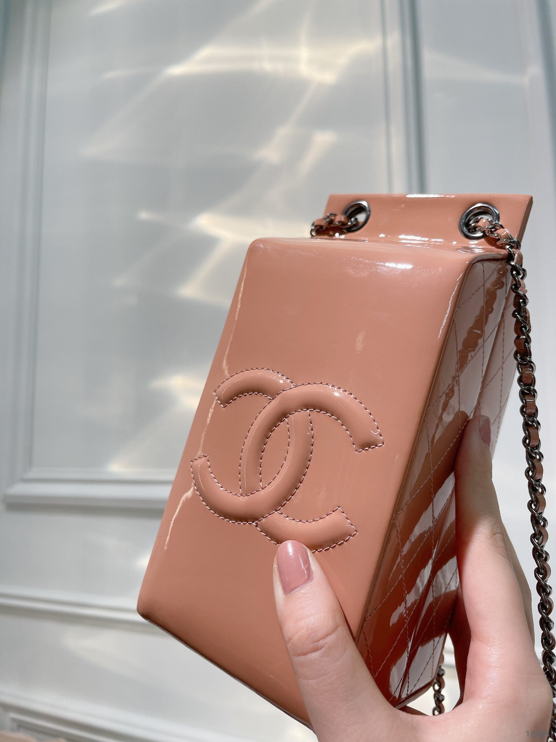 CHANEL MILK CARTON BAG, Pink