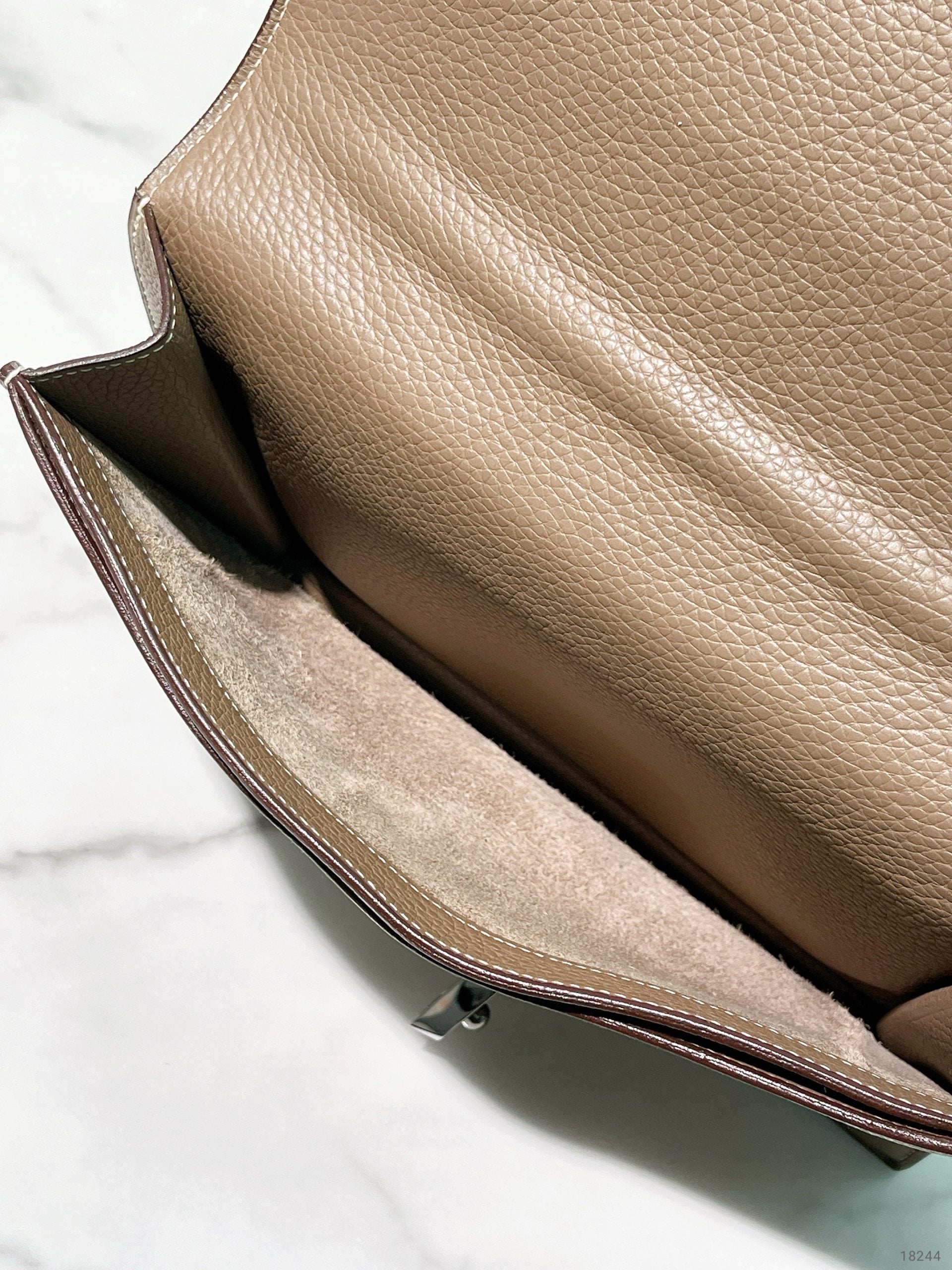 HERMES SAC A DEPECHES 27, Etoupe