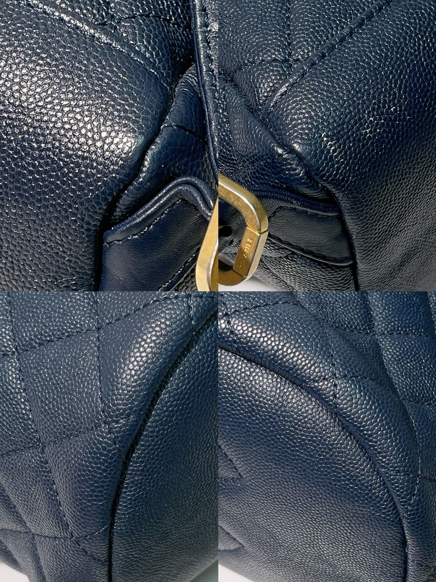 CHANEL FILIGREE BACKPACK, Navy