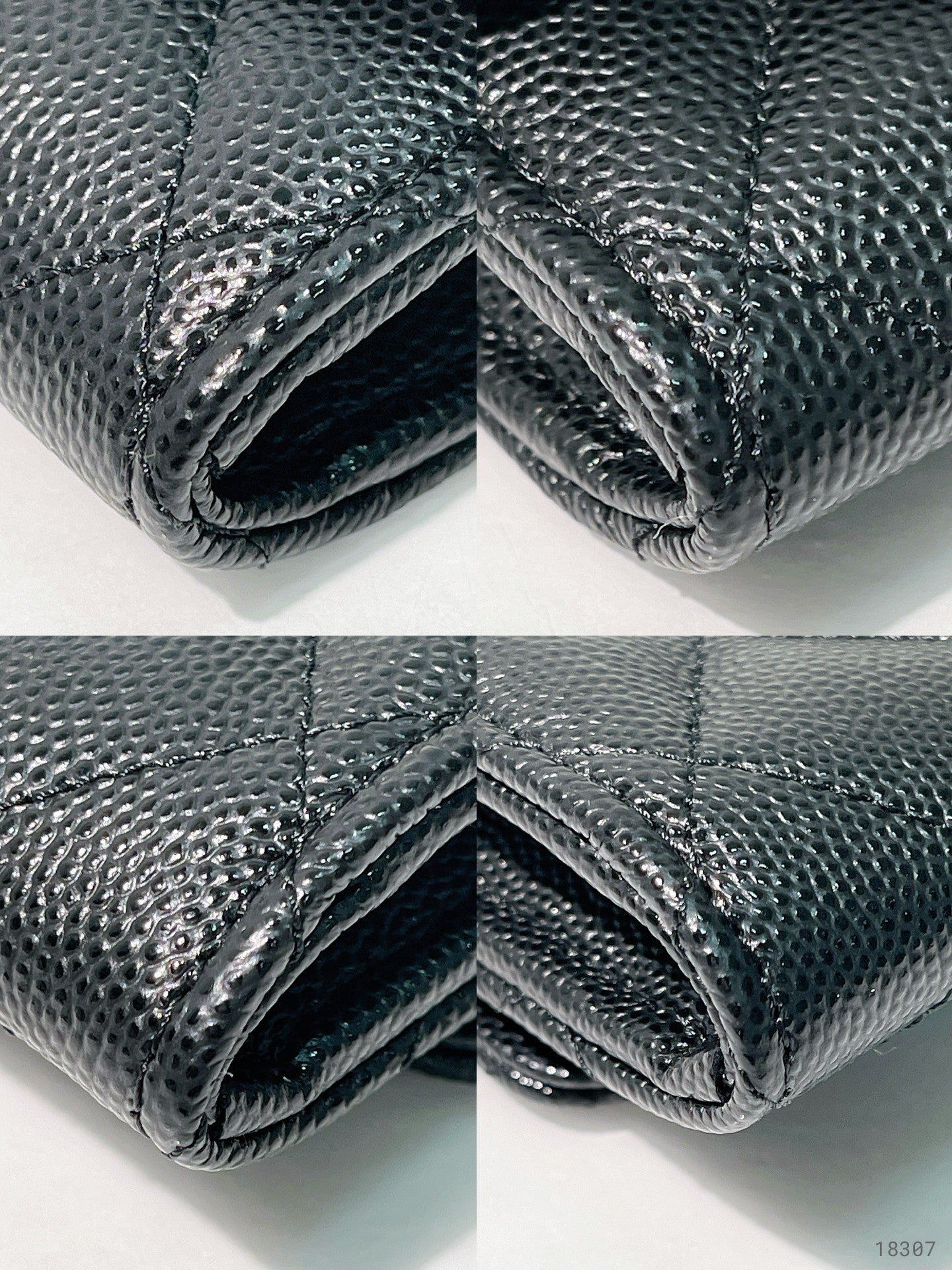 CHANEL 24S WALLET, Black/Gold