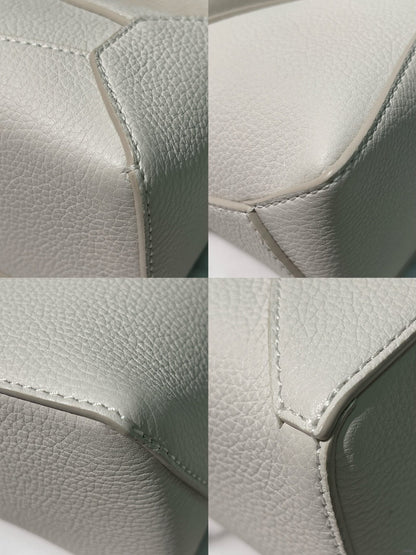 LOEWE MINI PUZZLE, White/Silver