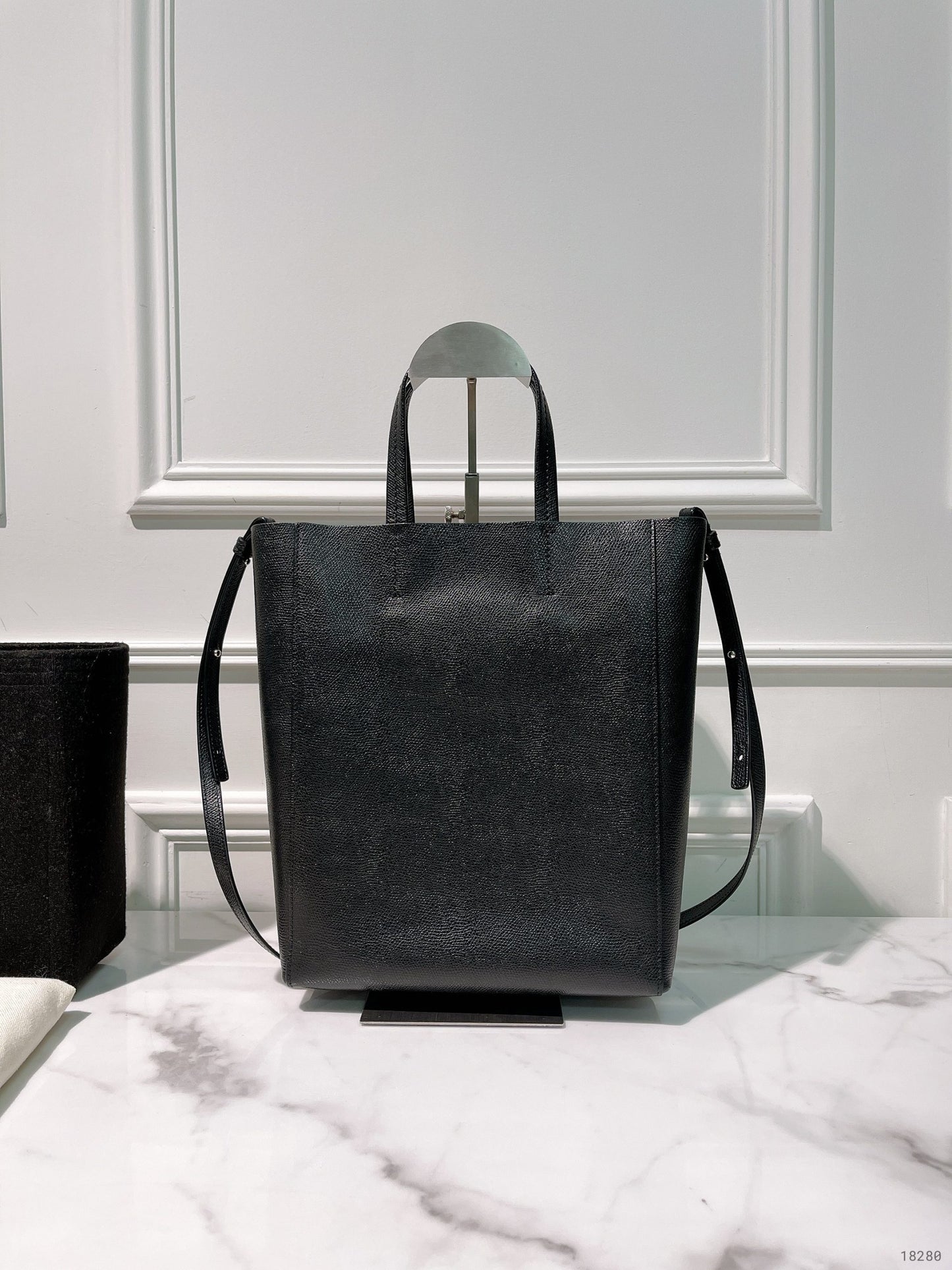 CELINE SMALL CABAS TOTE, Black