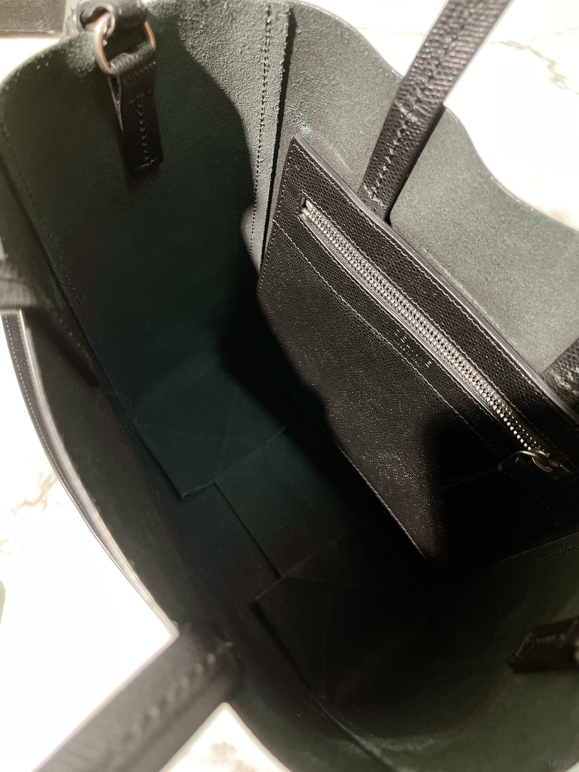 CELINE SMALL CABAS TOTE, Black