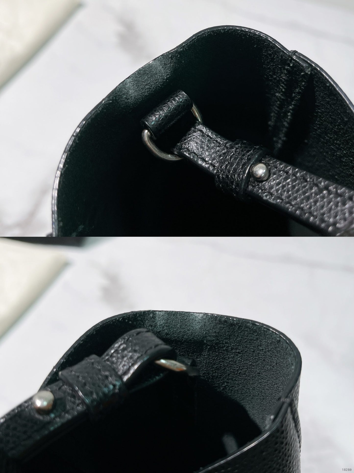 CELINE SMALL CABAS TOTE, Black