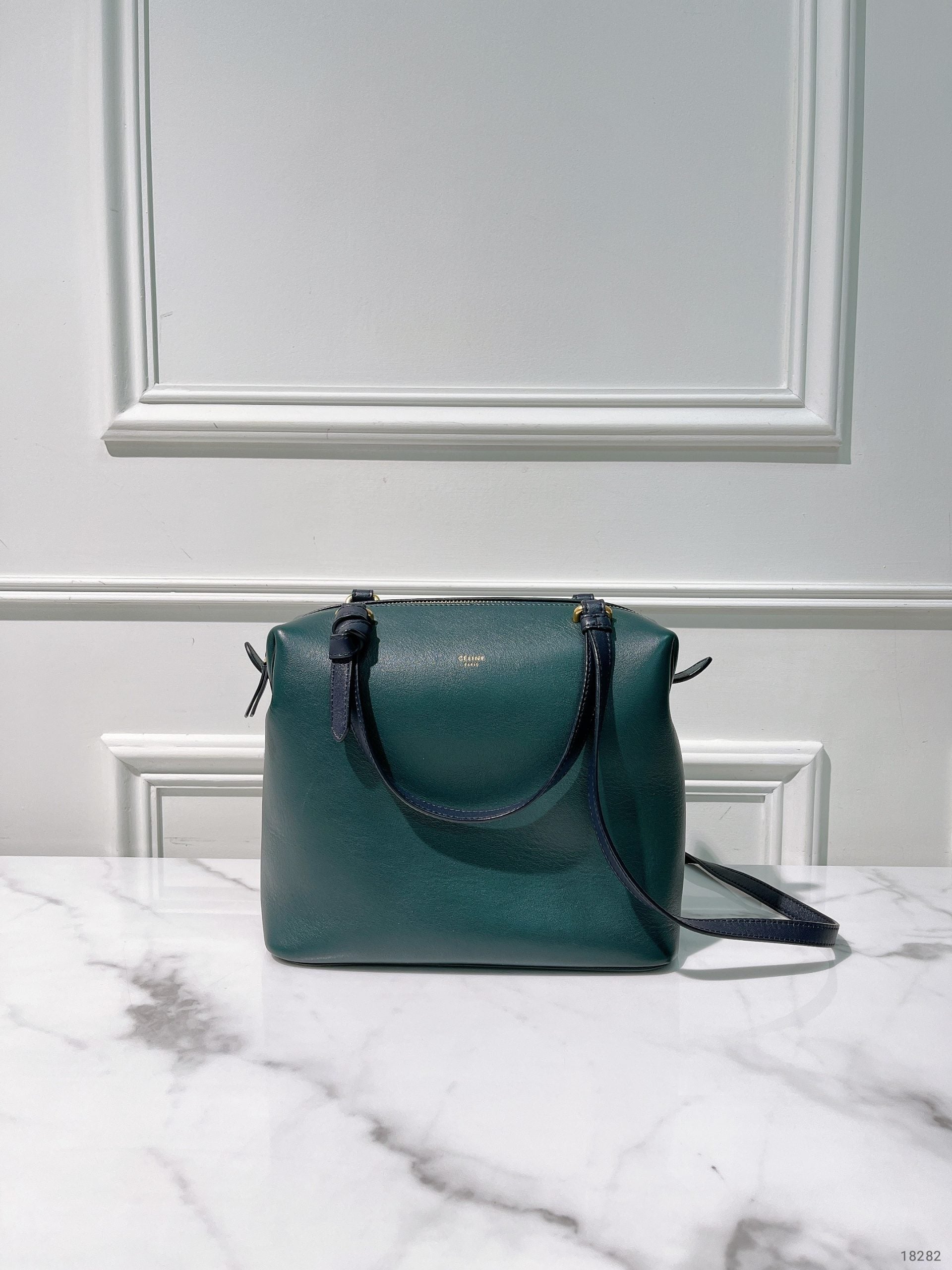 CELINE SOFT CUBE, Green
