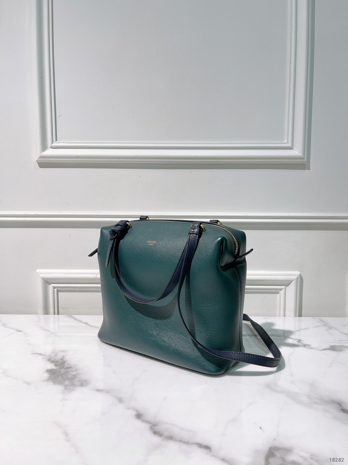CELINE SOFT CUBE, Green