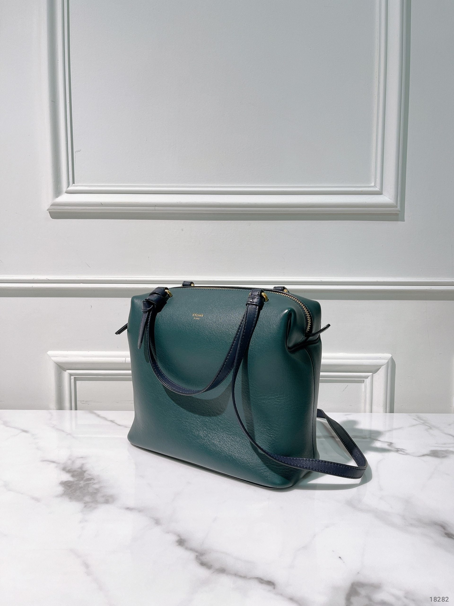 CELINE SOFT CUBE, Green