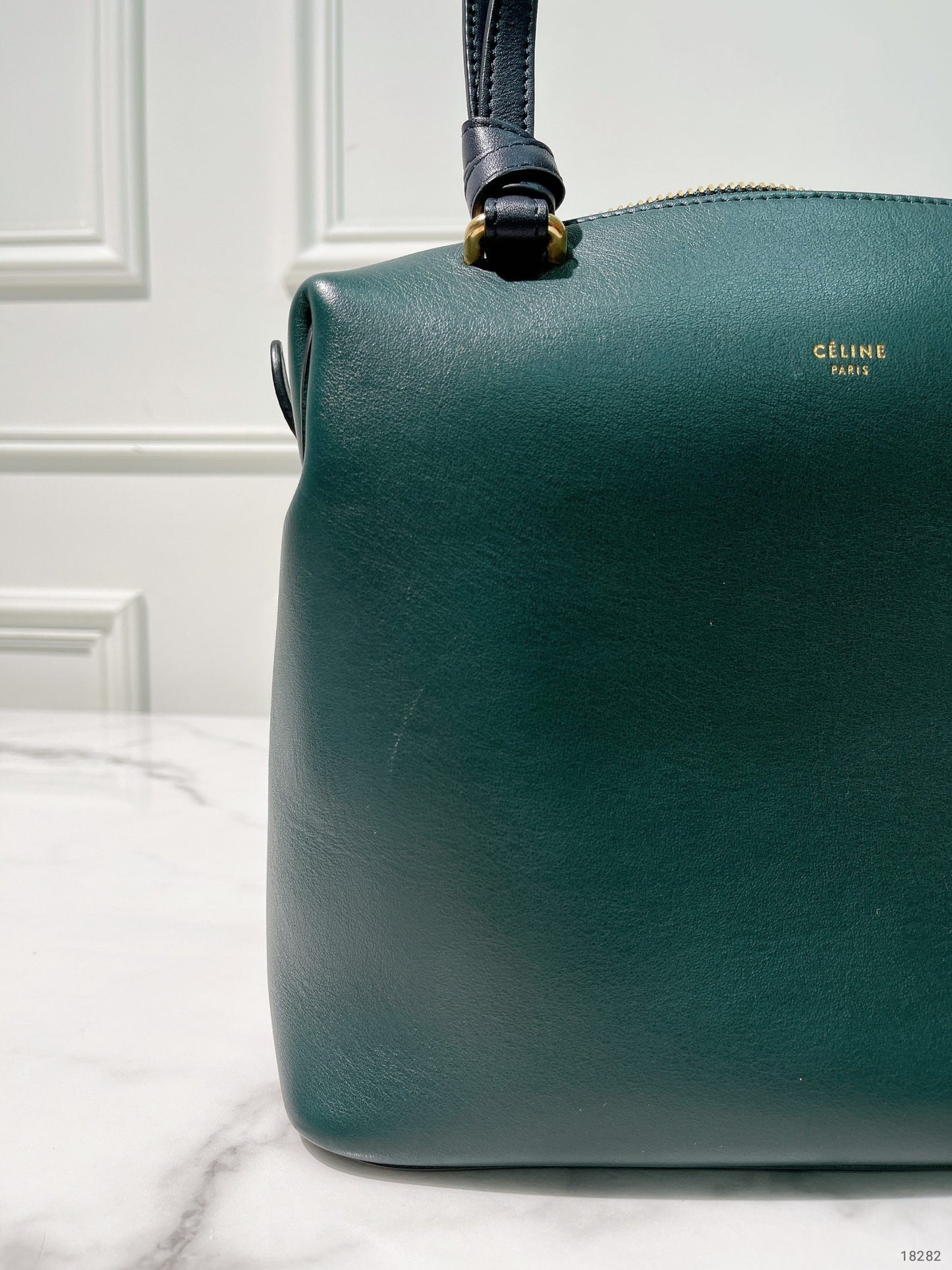 CELINE SOFT CUBE, Green
