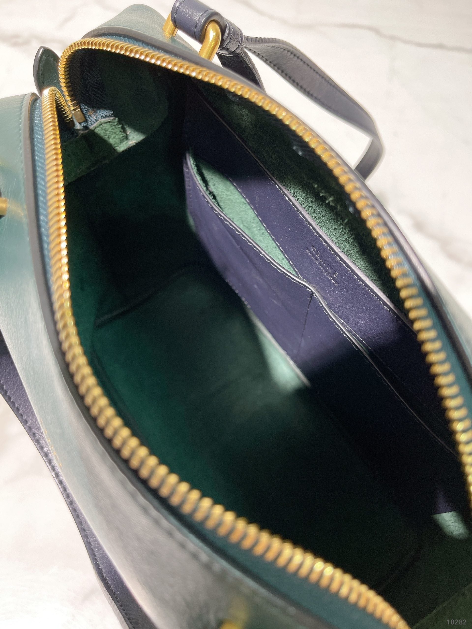 CELINE SOFT CUBE, Green