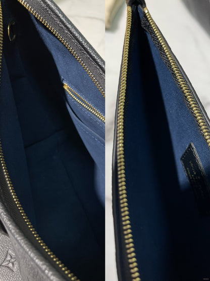 LV CARRYALL PM, Black/Gold