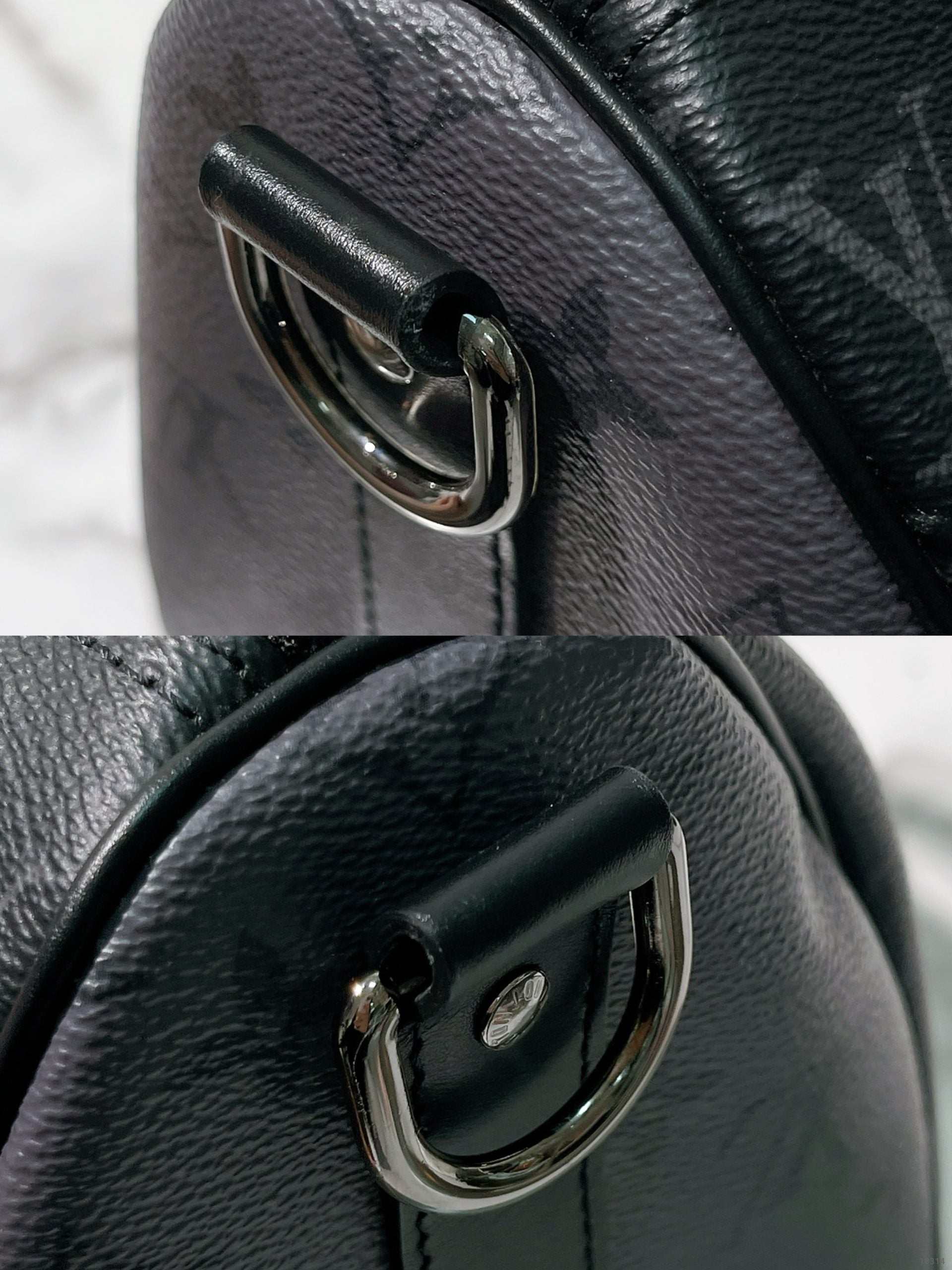 LV KEEPALL BANDOULIERE 35, Monogram Eclipse