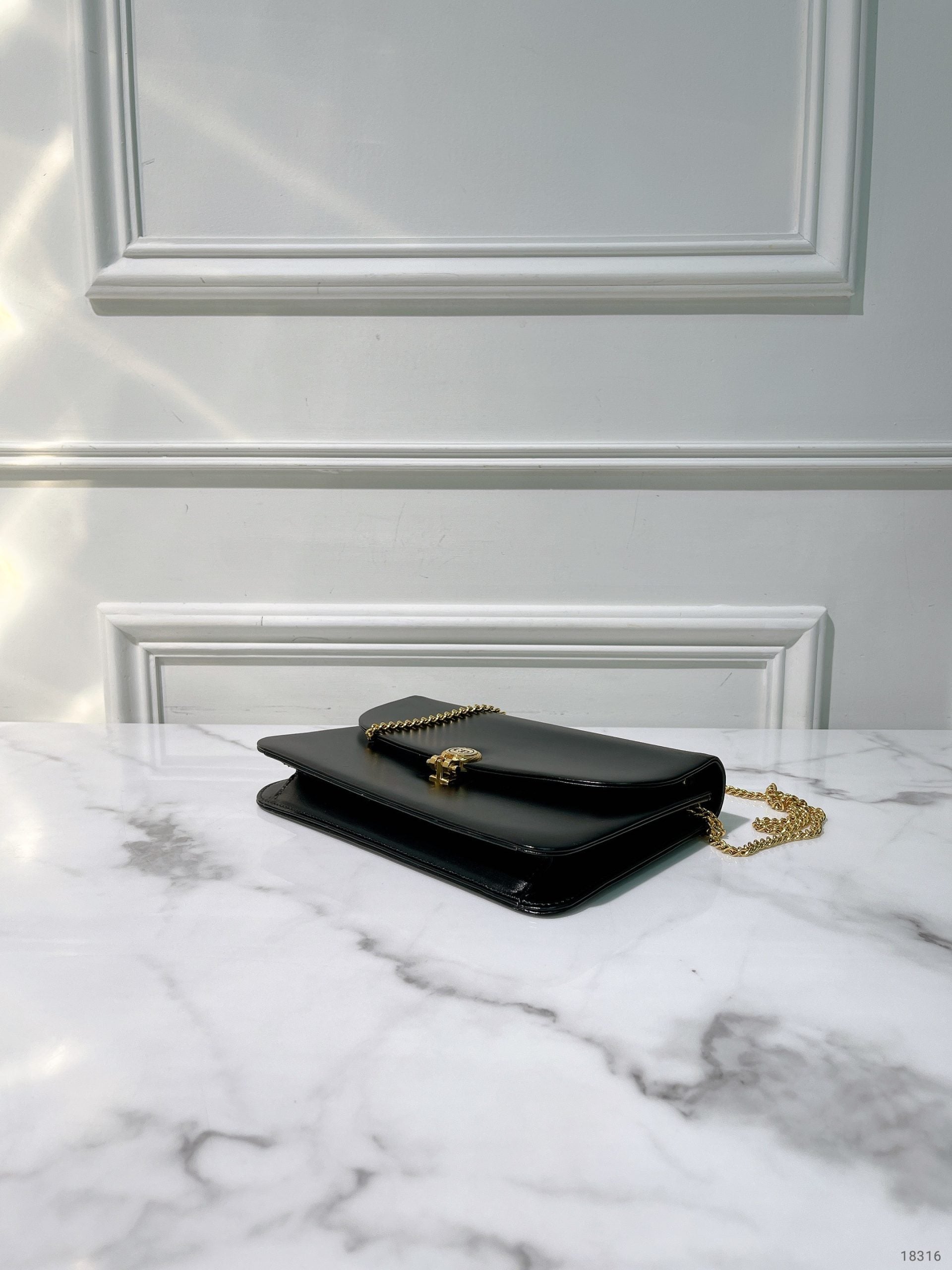 DIOR VINTAGE WOC, Black/Gold