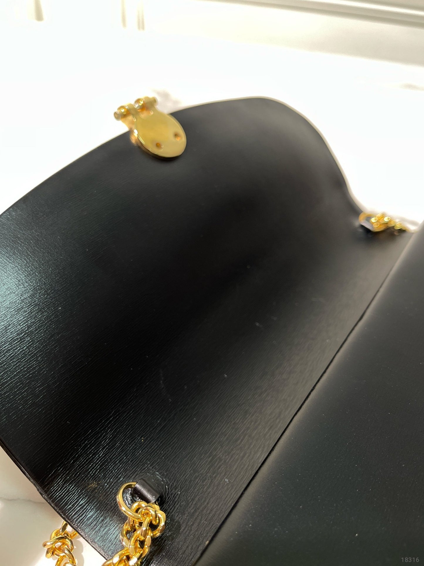 DIOR VINTAGE WOC, Black/Gold