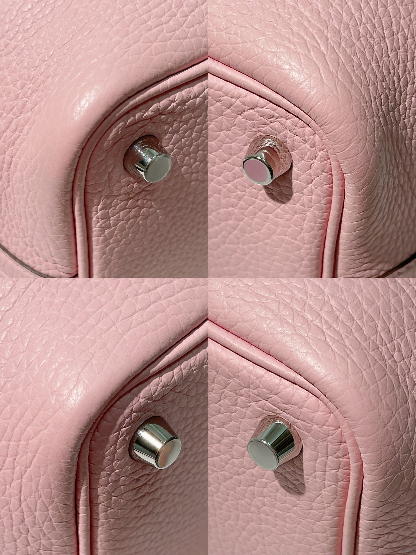 HERMES PICOTIN LOCK 18, Rose Sakura/Silver