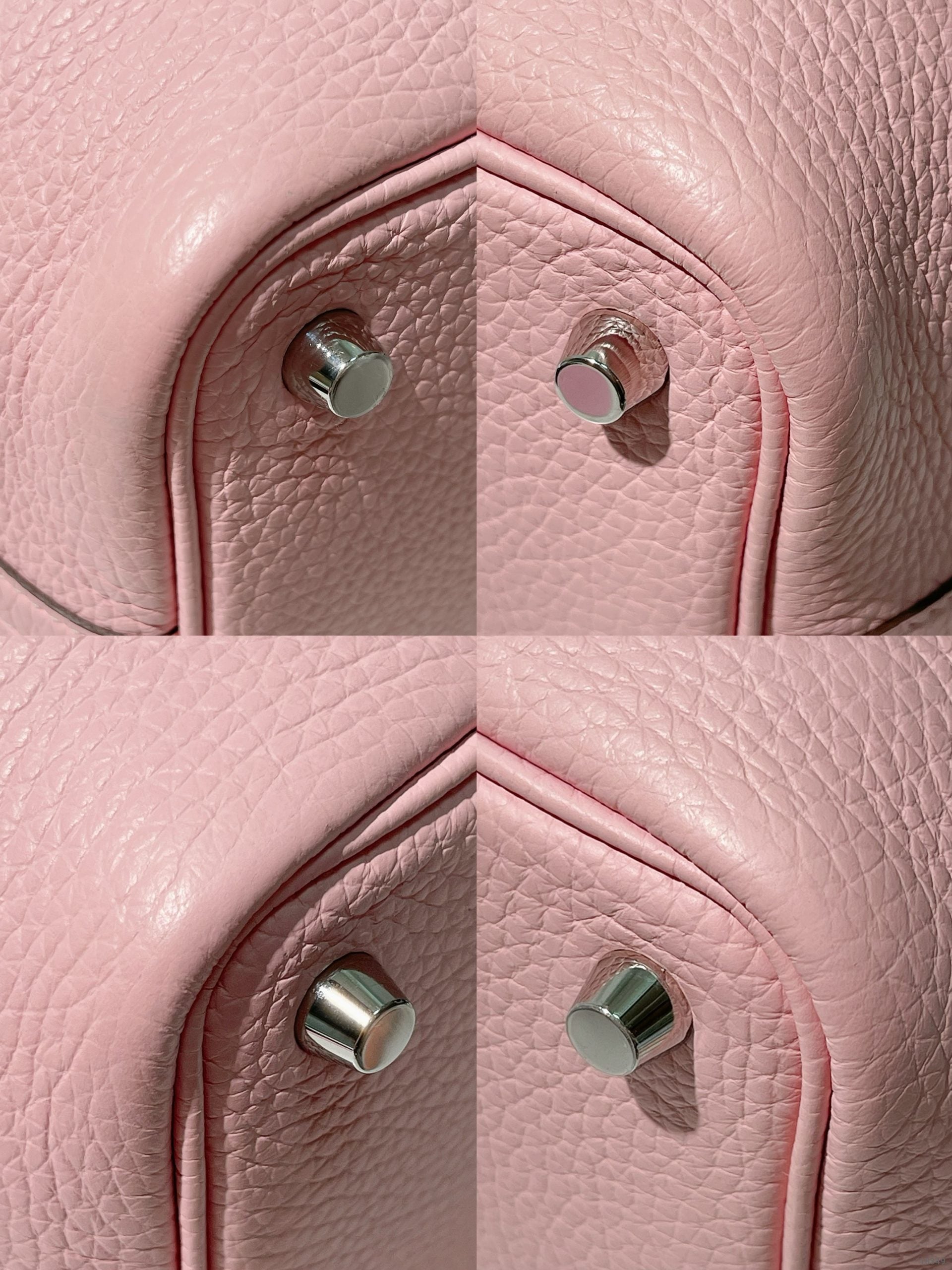 HERMES PICOTIN LOCK 18, Rose Sakura/Silver