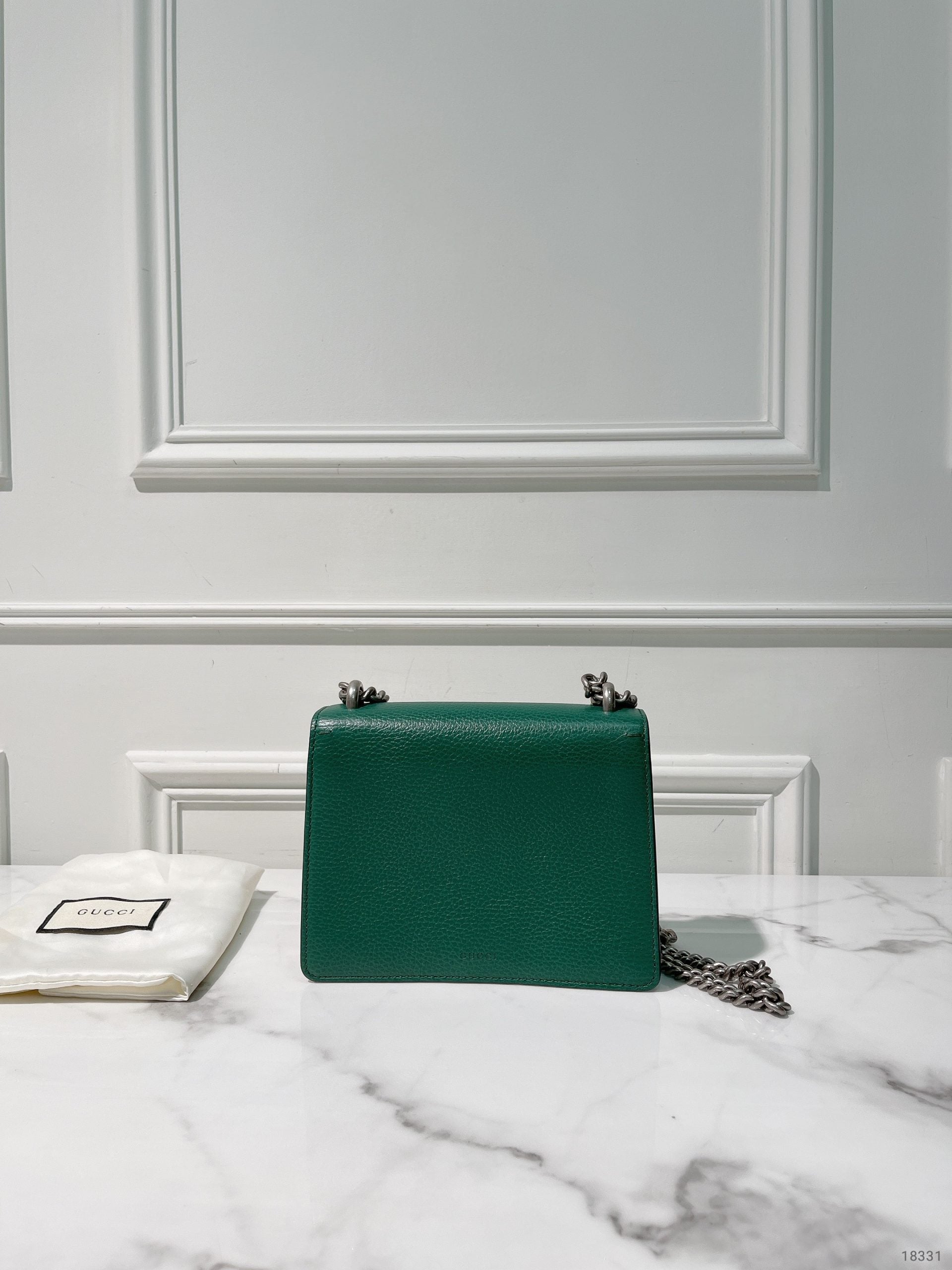 GUCCI DIONYSUS SMALL SHOULDER BAG, Green