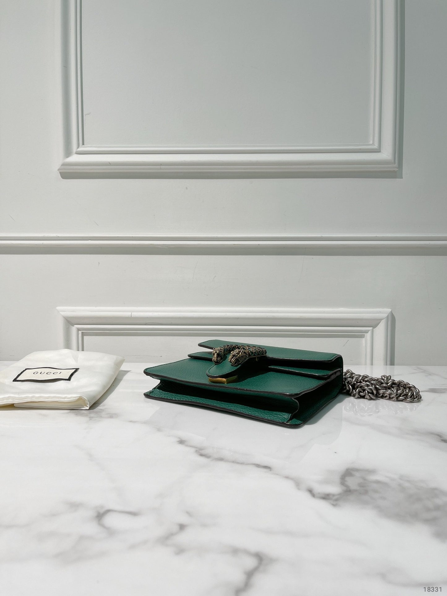 GUCCI DIONYSUS SMALL SHOULDER BAG, Green