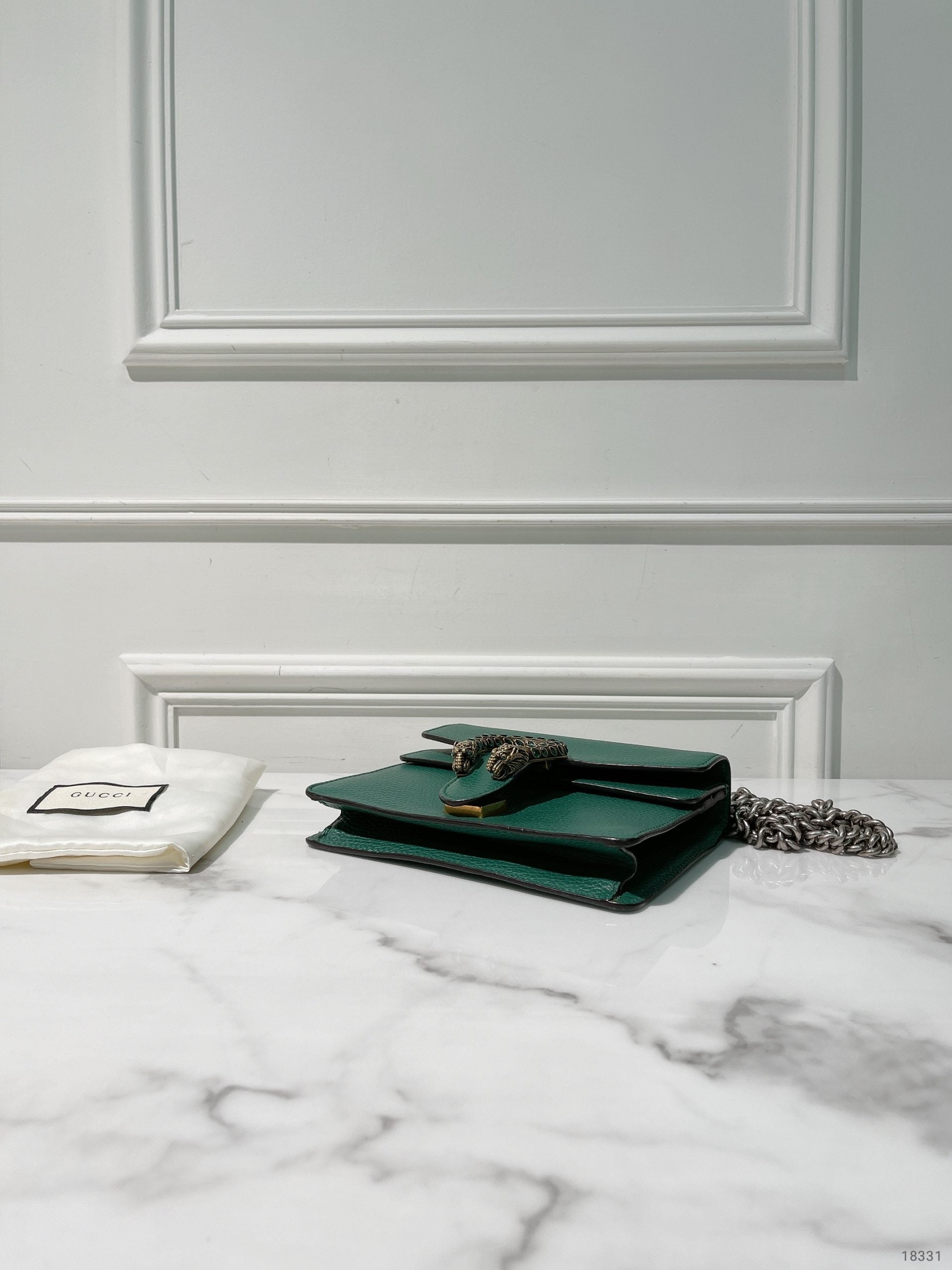 GUCCI DIONYSUS SMALL SHOULDER BAG, Green