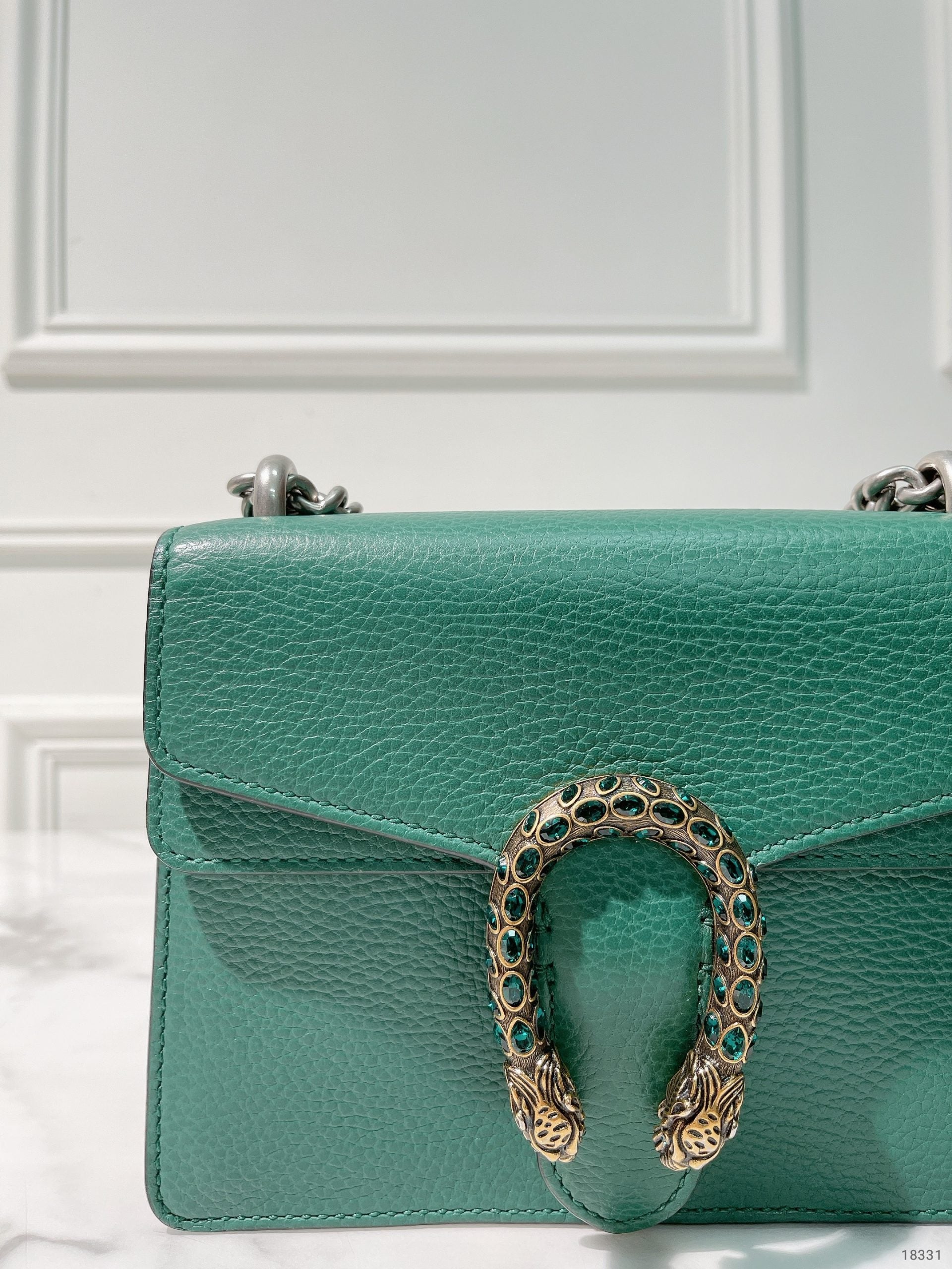 GUCCI DIONYSUS SMALL SHOULDER BAG, Green