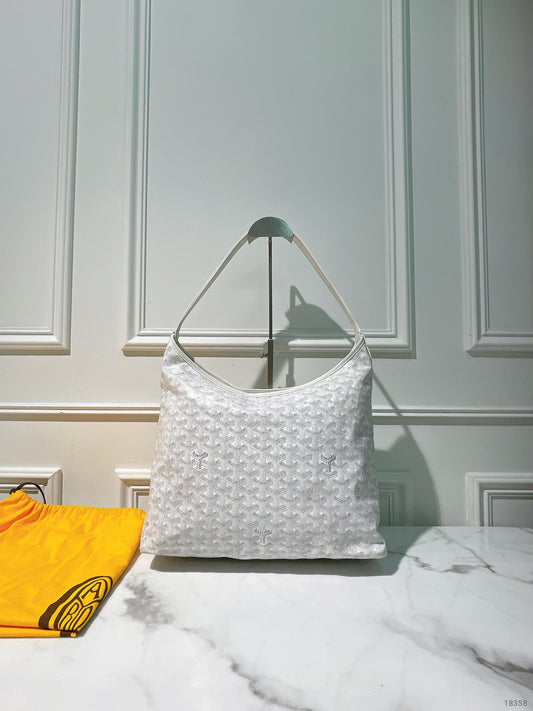 GOYARD BOHEME HOBO, White
