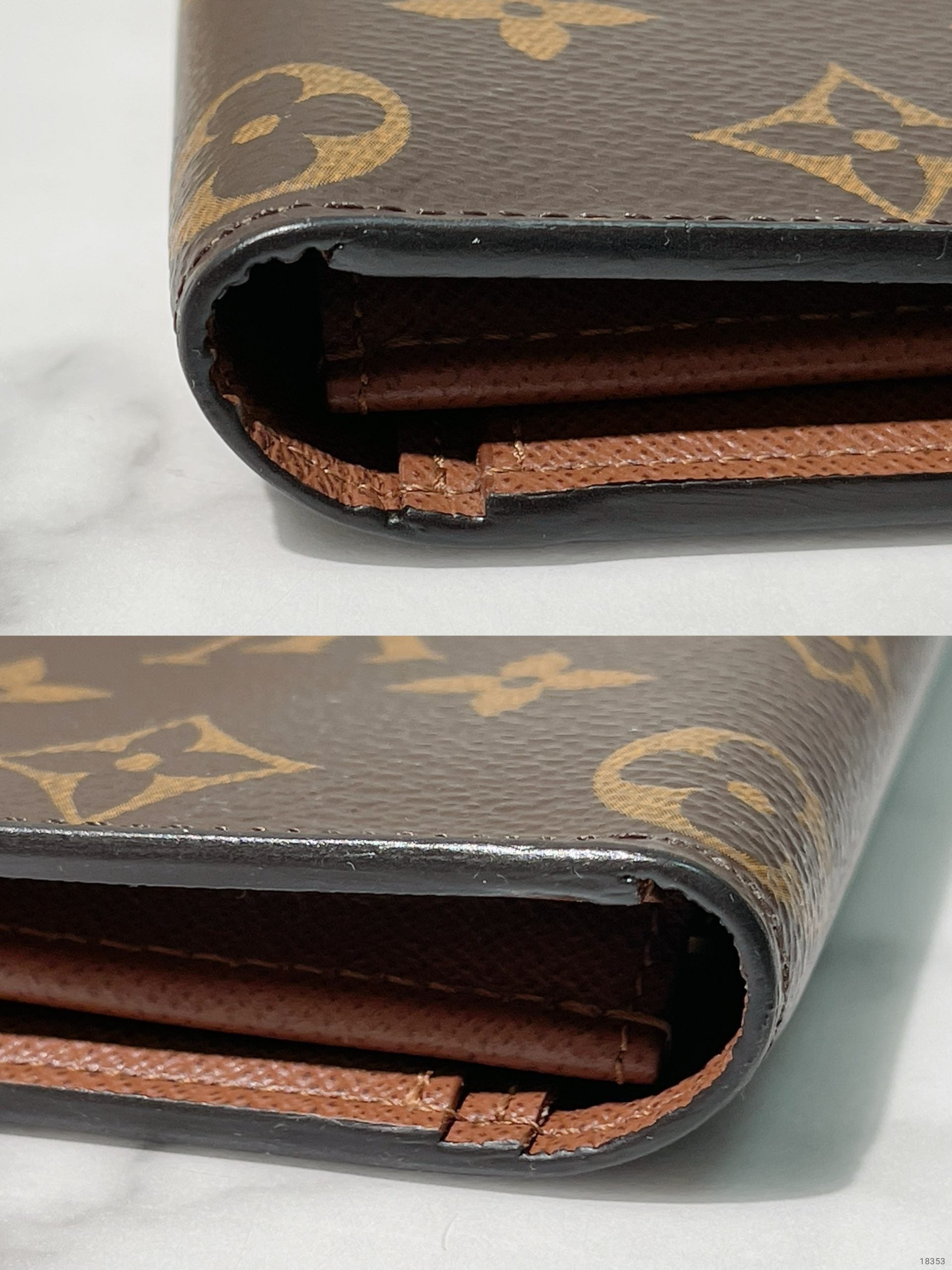 LV BRAZZA WALLET, Monogram