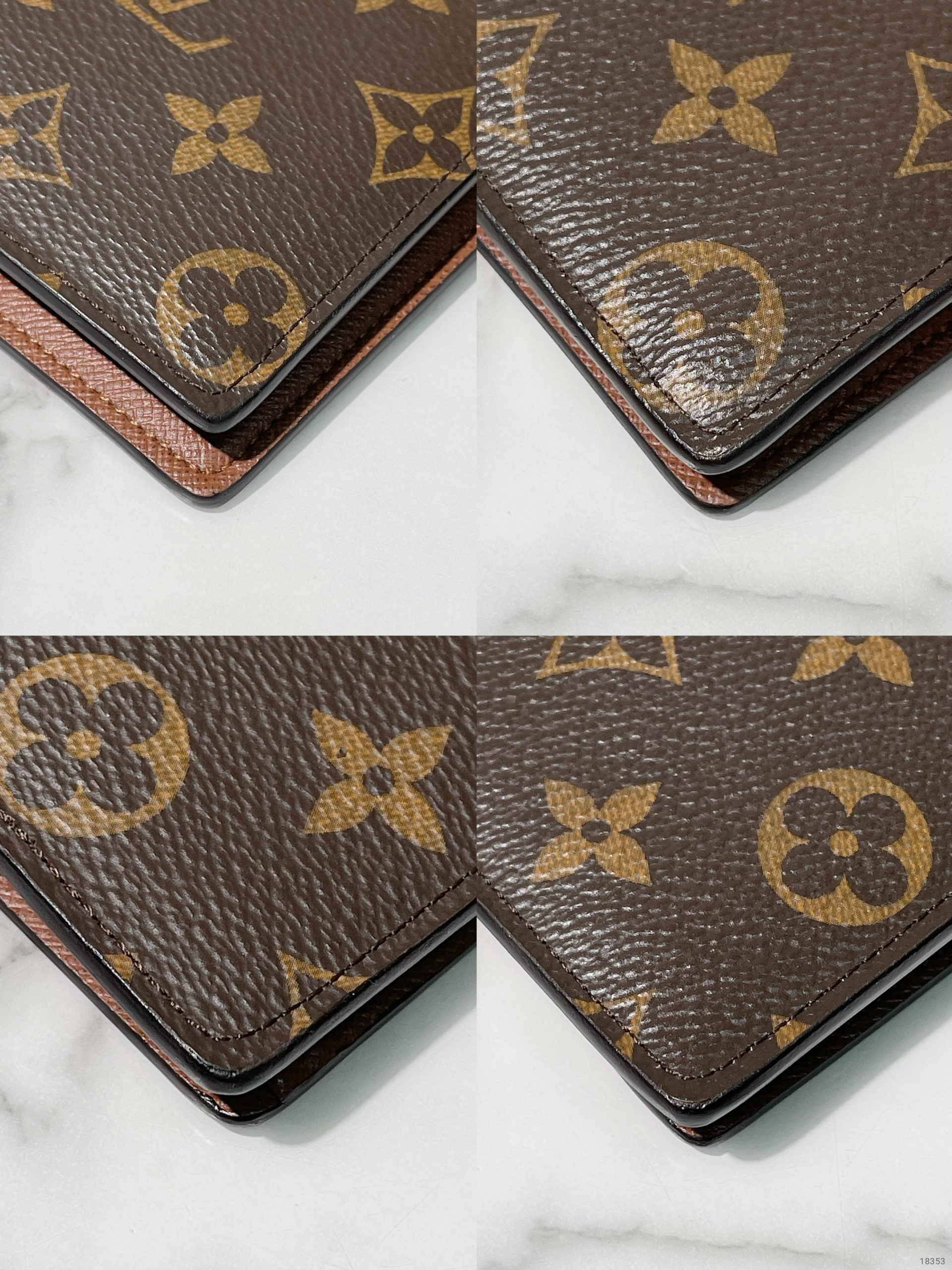 LV BRAZZA WALLET, Monogram