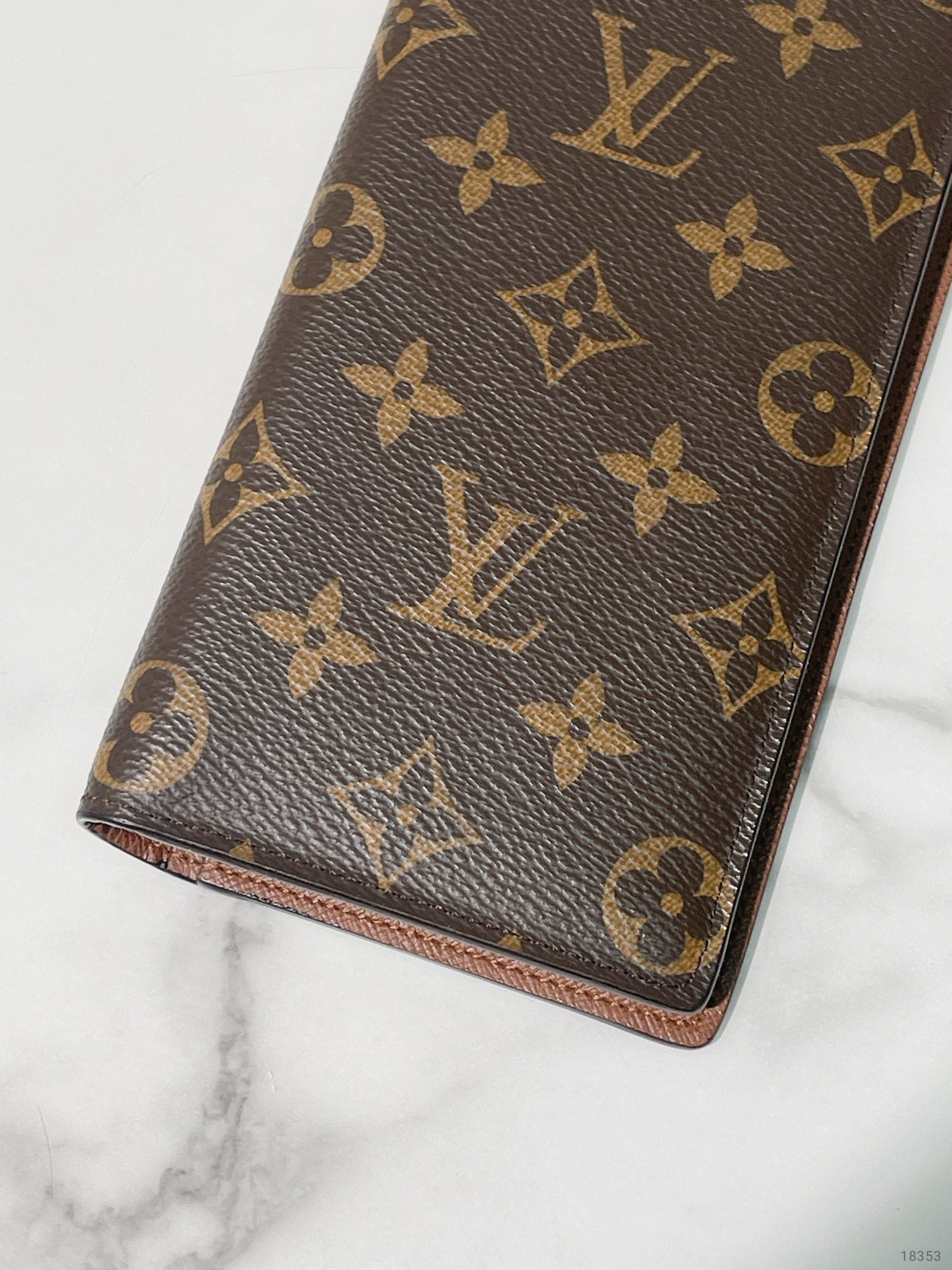 LV BRAZZA WALLET, Monogram