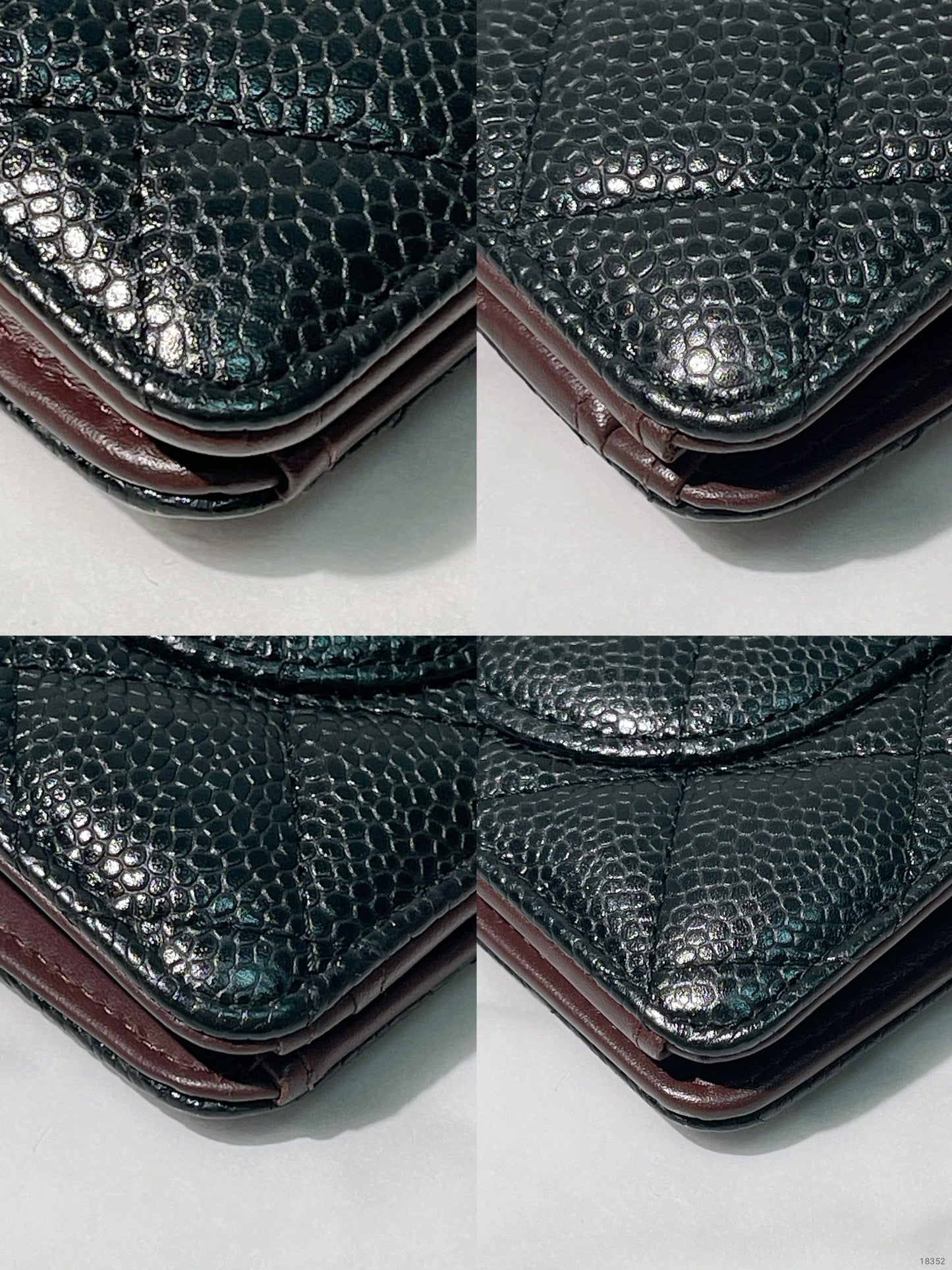 CHANEL CLASSIC FLAP WALLET, Black/Gold