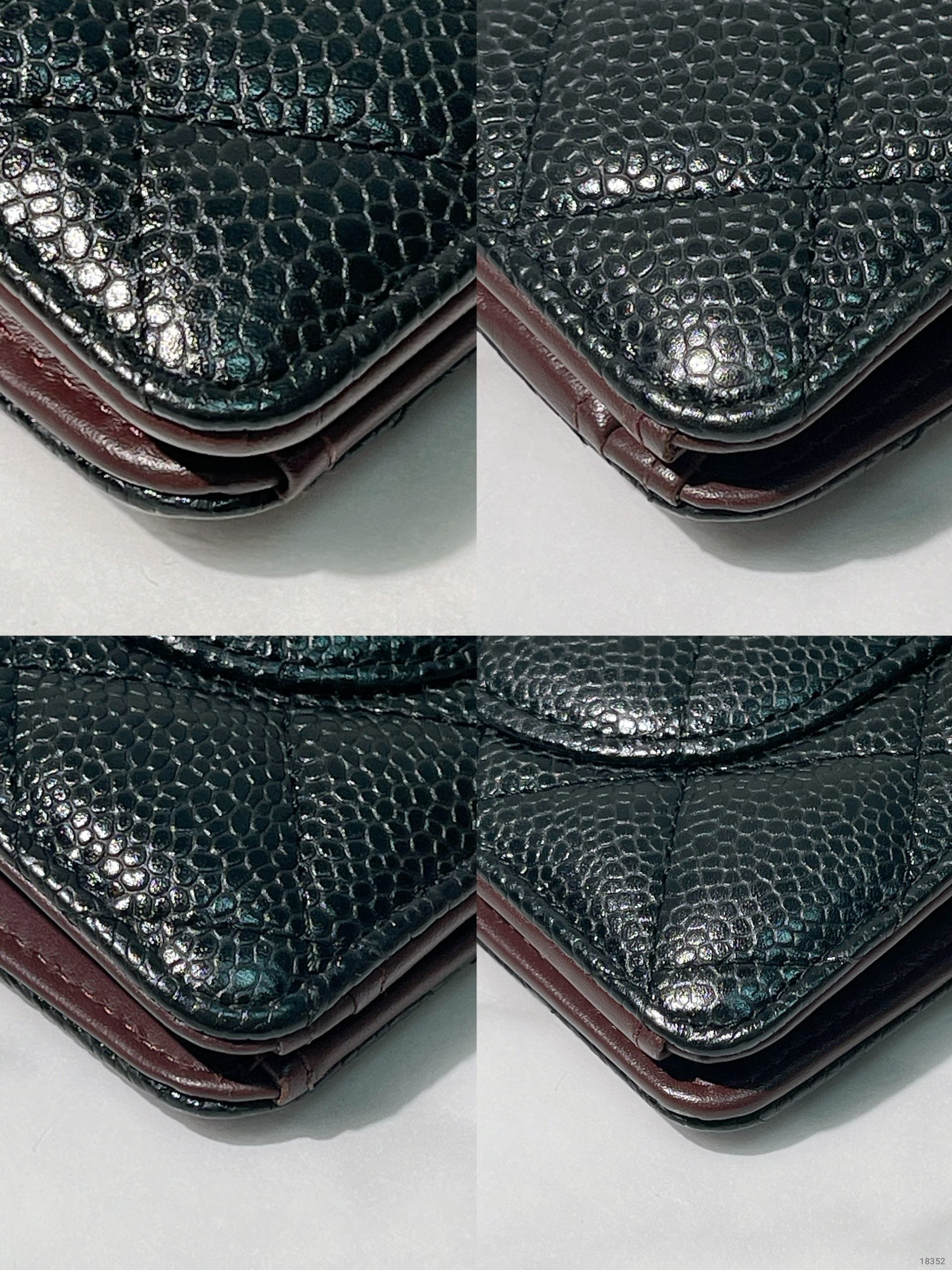 CHANEL CLASSIC FLAP WALLET, Black/Gold