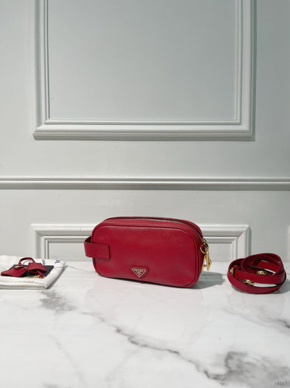 PRADA SHOULDER BAG, Pink/Gold