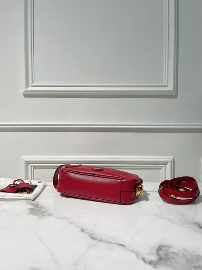 PRADA SHOULDER BAG, Pink/Gold