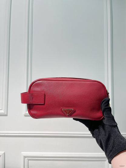 PRADA SHOULDER BAG, Pink/Gold