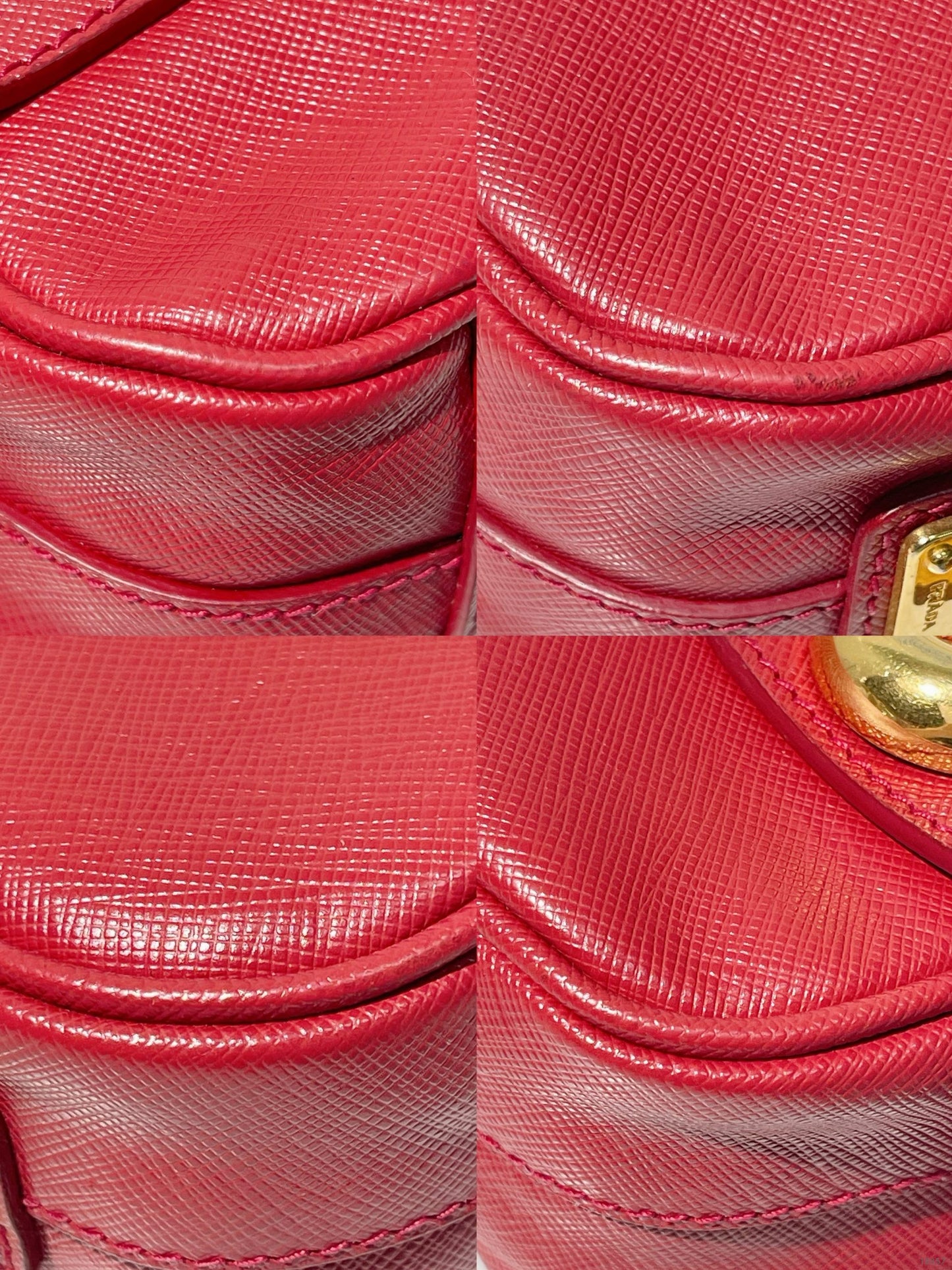 PRADA SHOULDER BAG, Pink/Gold