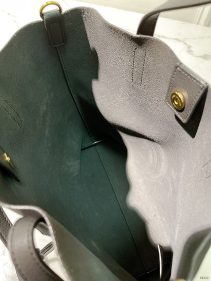 YSL SHOPPING TOY BAG, Storm/Gold