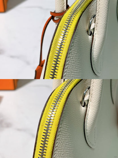 HERMES BOLIDE 25, Nata/Silver