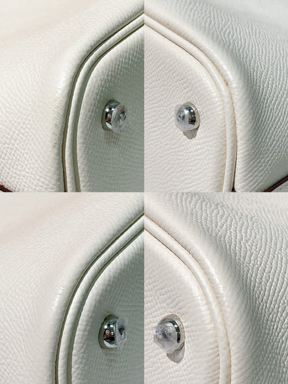 HERMES BOLIDE 25, Nata/Silver