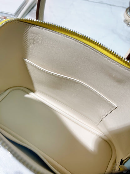 HERMES BOLIDE 25, Nata/Silver