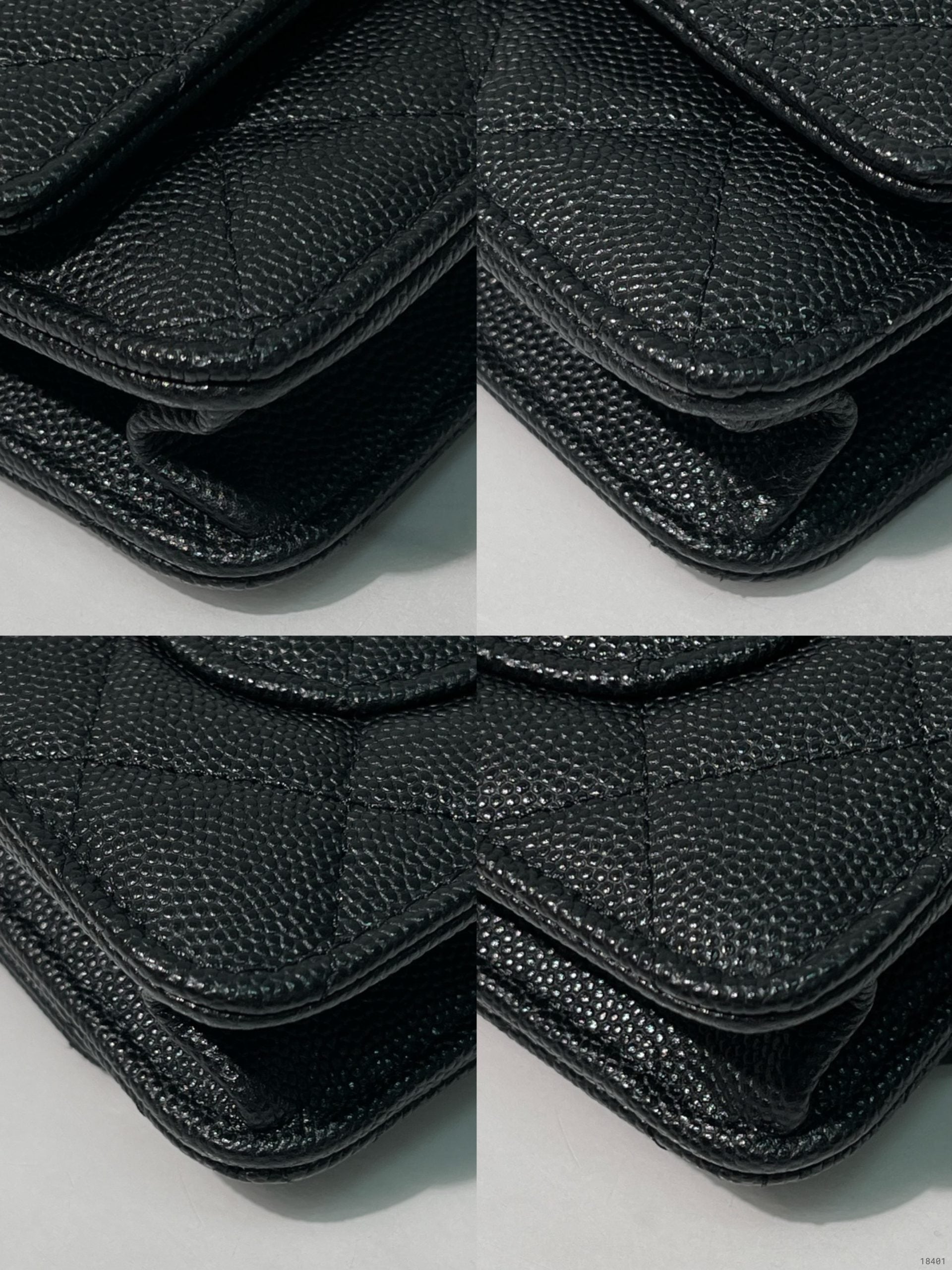 CHANEL 23S WOC, Black/Gold