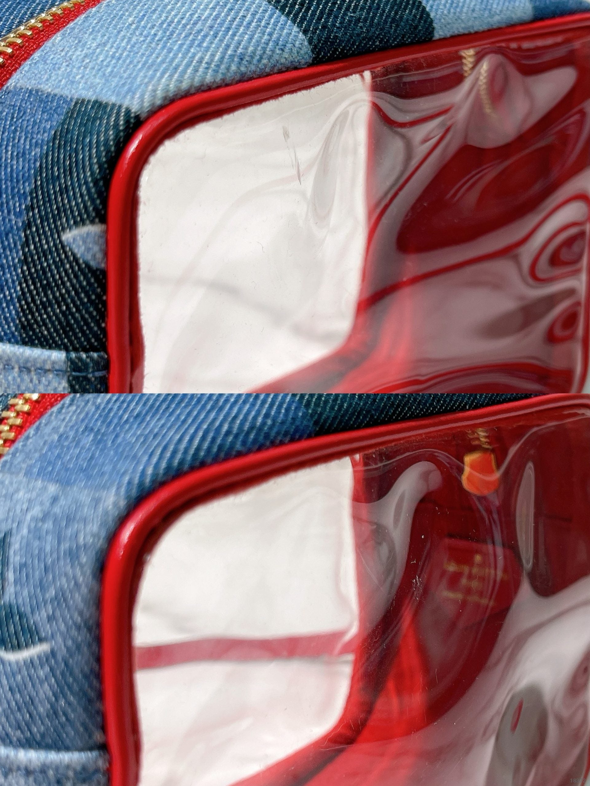 LV BEACH POUCH, Denim Monogram