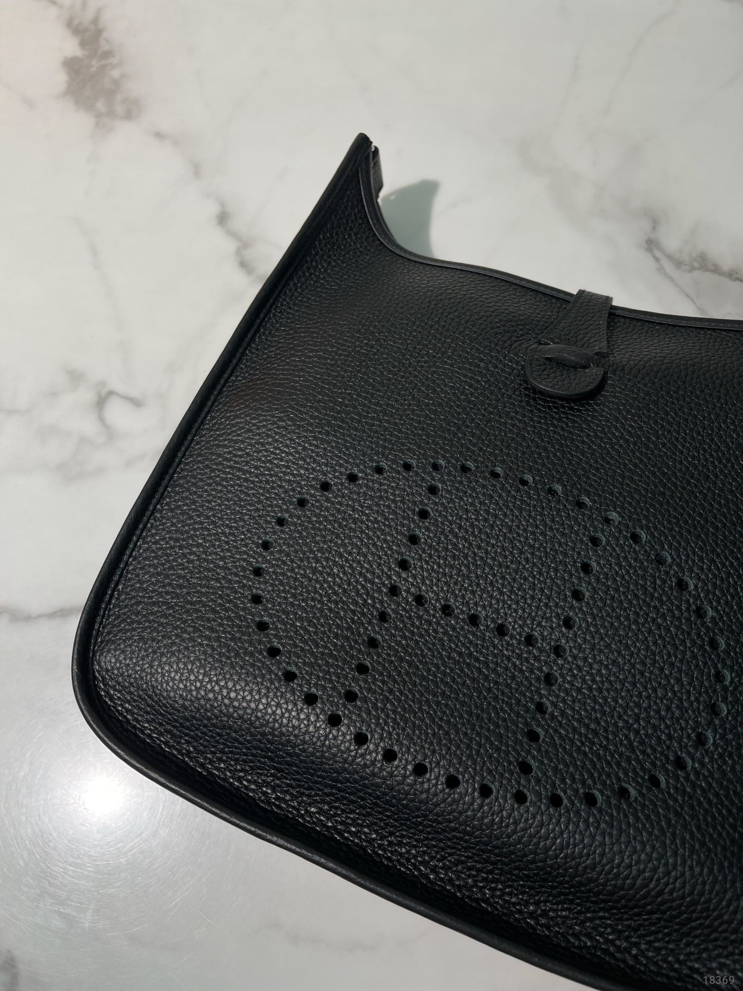 HERMES EVELYNE 29, Noir/Silver