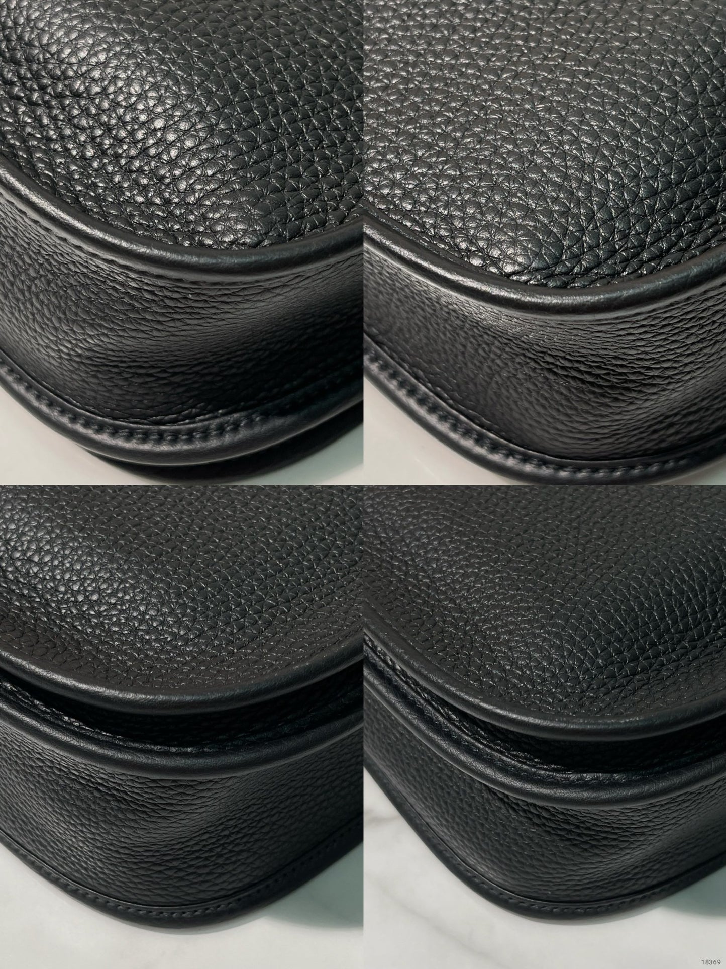 HERMES EVELYNE 29, Noir/Silver