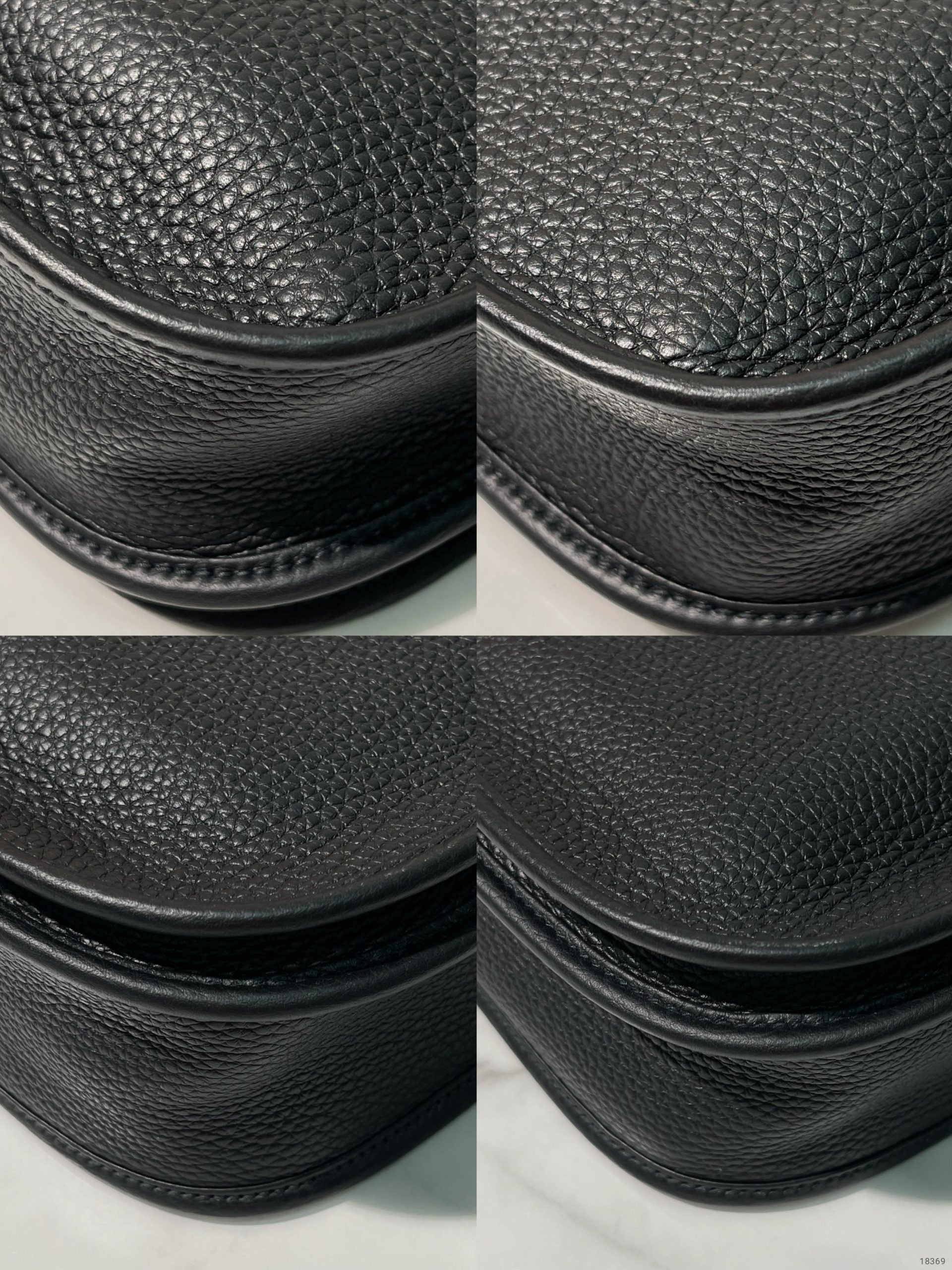 HERMES EVELYNE 29, Noir/Silver