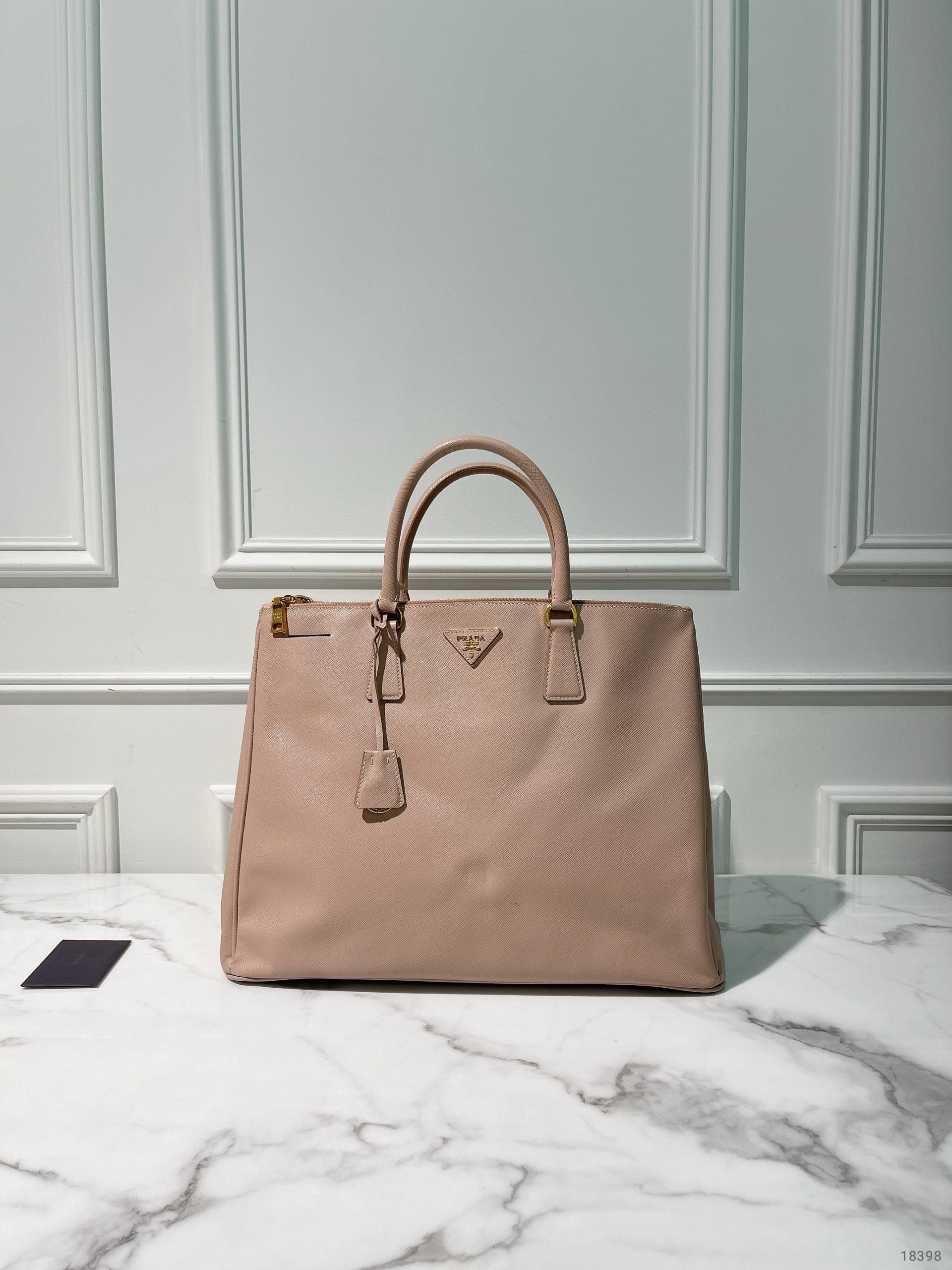 PRADA DOUBLE ZIP TOTE