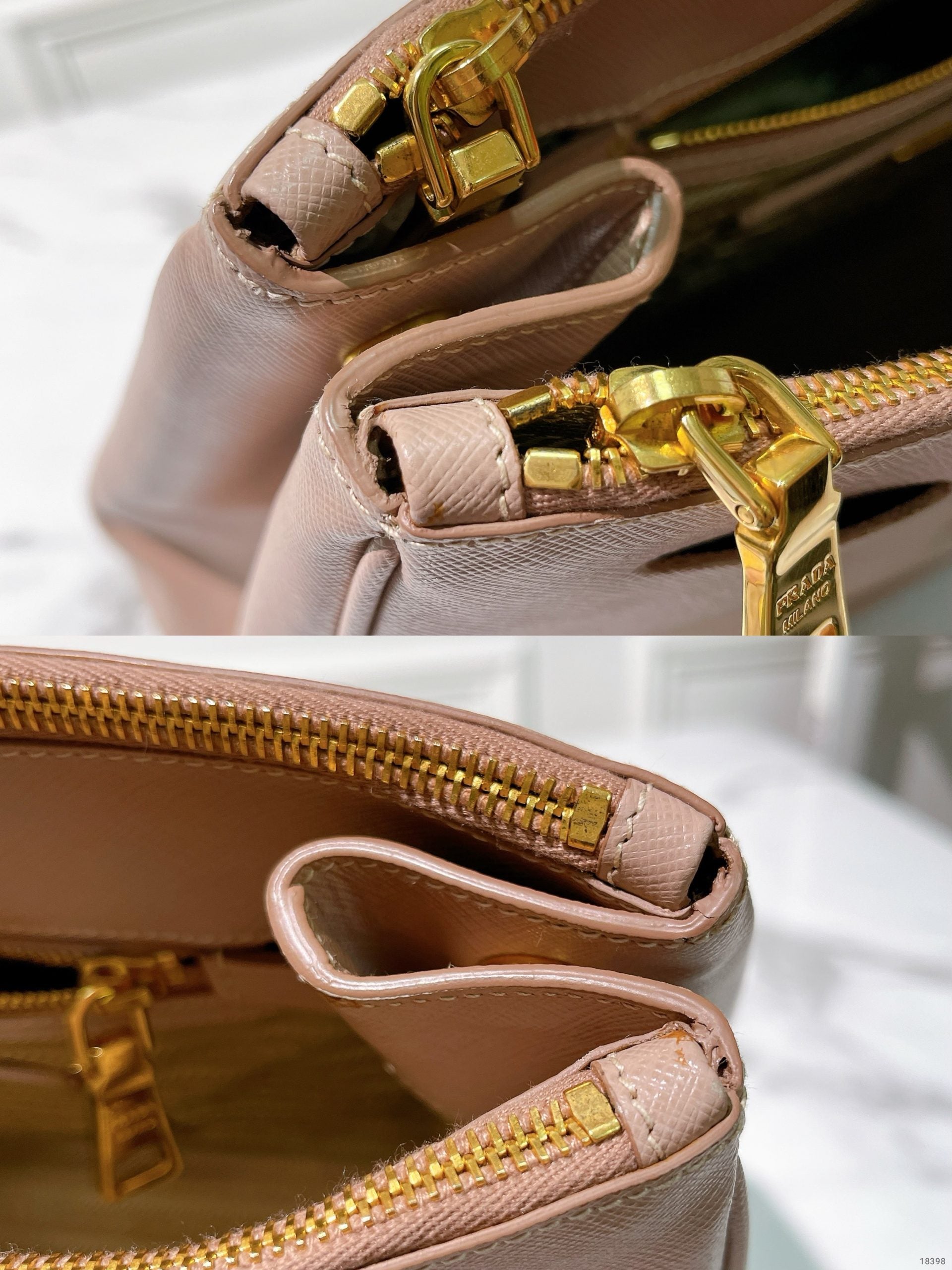 PRADA DOUBLE ZIP TOTE