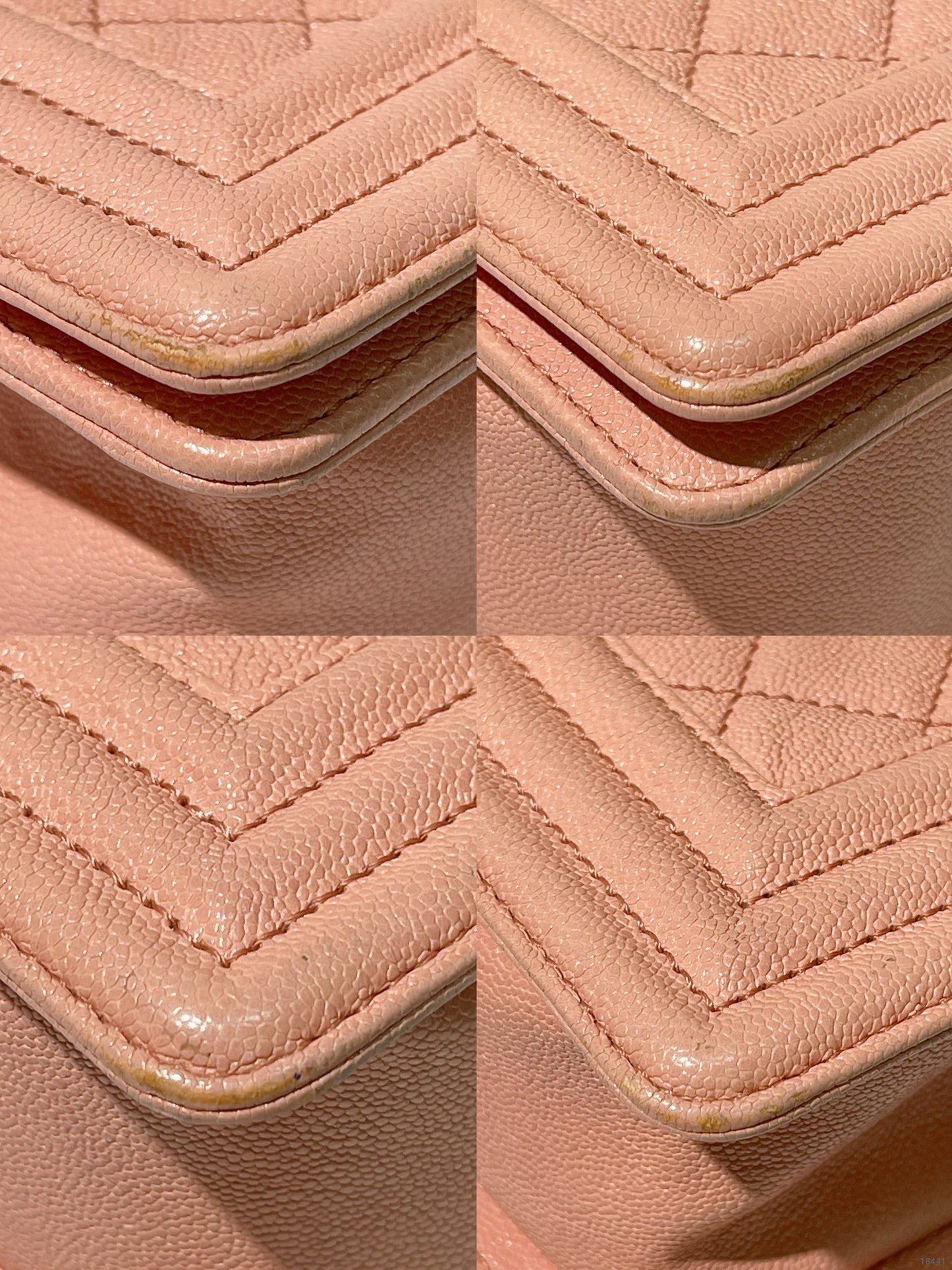 CHANEL SMALL BOY HANDBAG, Pink/Gold