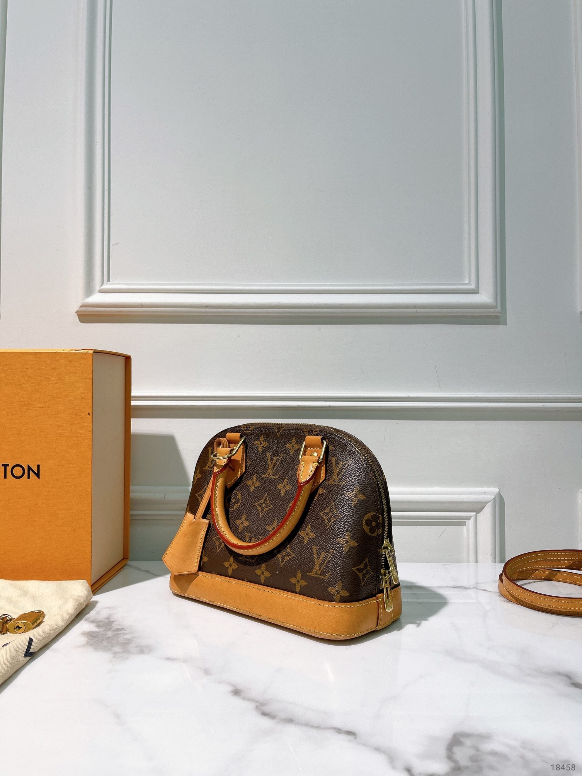 LV ALMA BB, Monogram