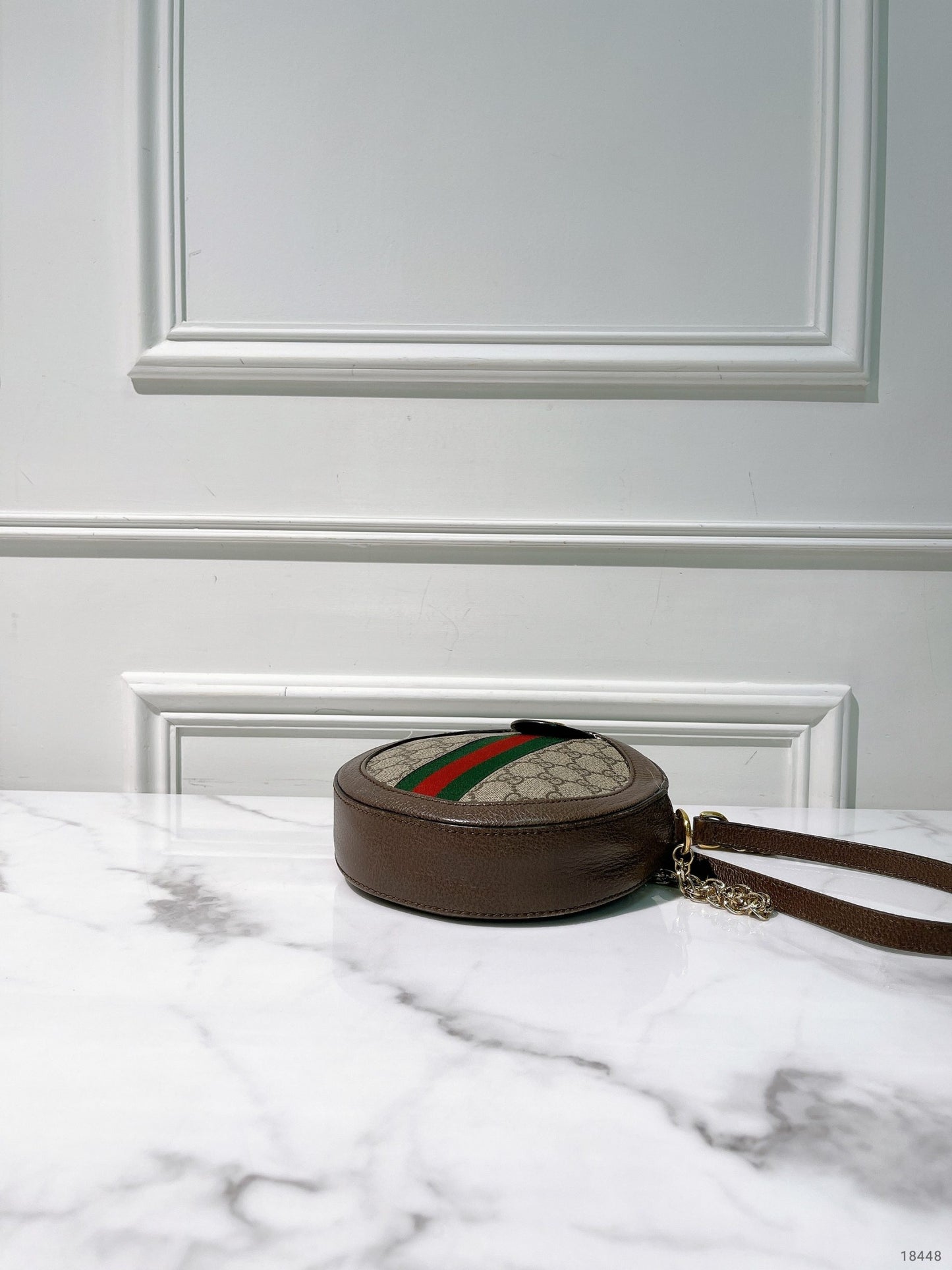 GUCCI OPHIDIA CLUTCH WITH CHAIN